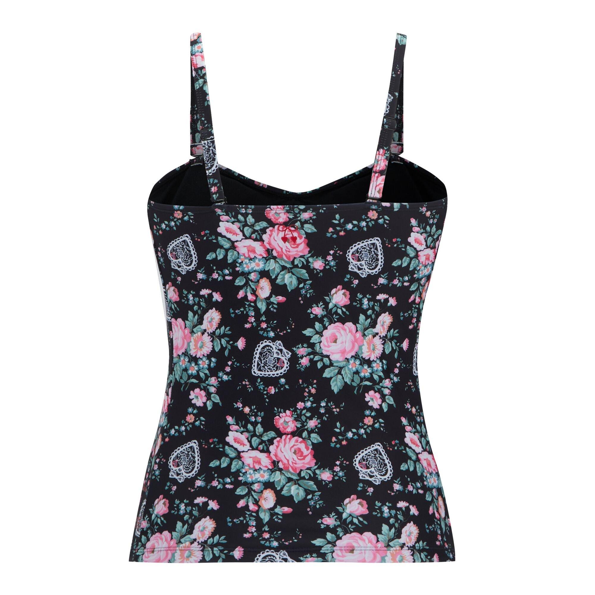 Black Hackney R - Regatta - Womens Cath Kidston UPF 50+ Tankini Top - 7