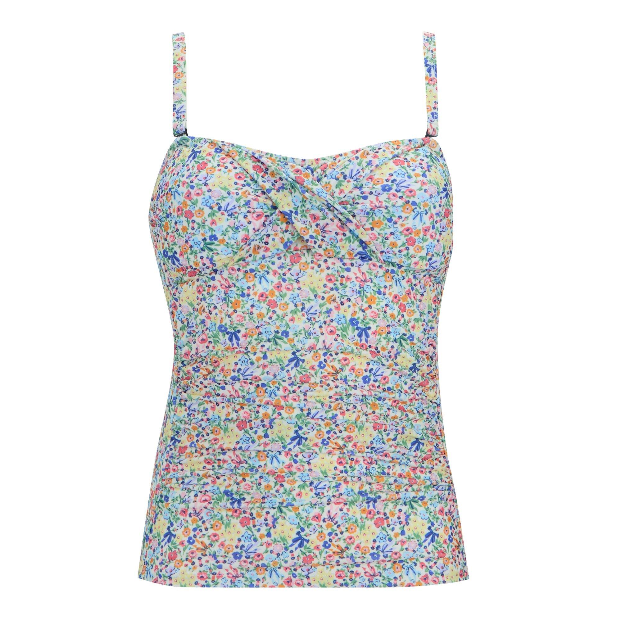 Cream Harmony D - Regatta - Womens Cath Kidston UPF 50+ Tankini Top - 6