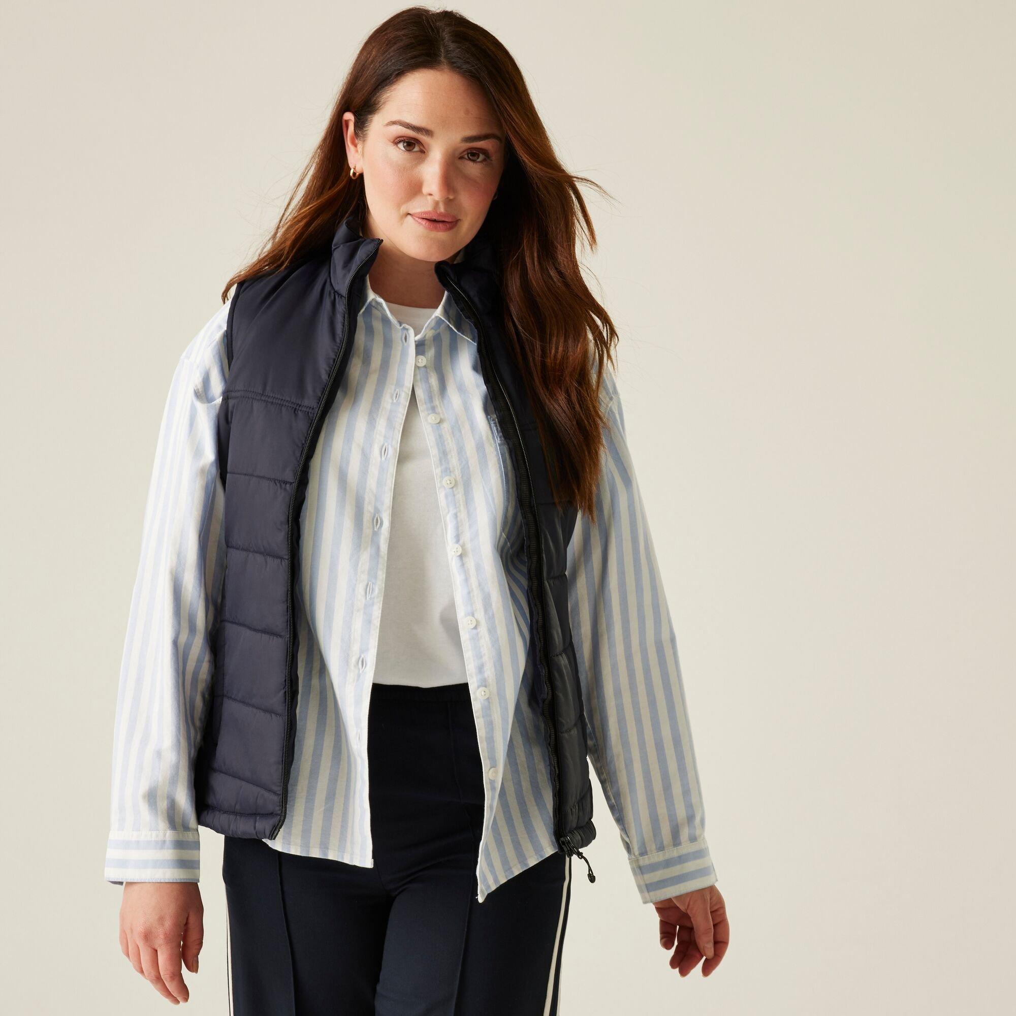 Regatta Women's Dark Navy Stage Insulated Bodywarmer In | Size: 14 - Image 5
