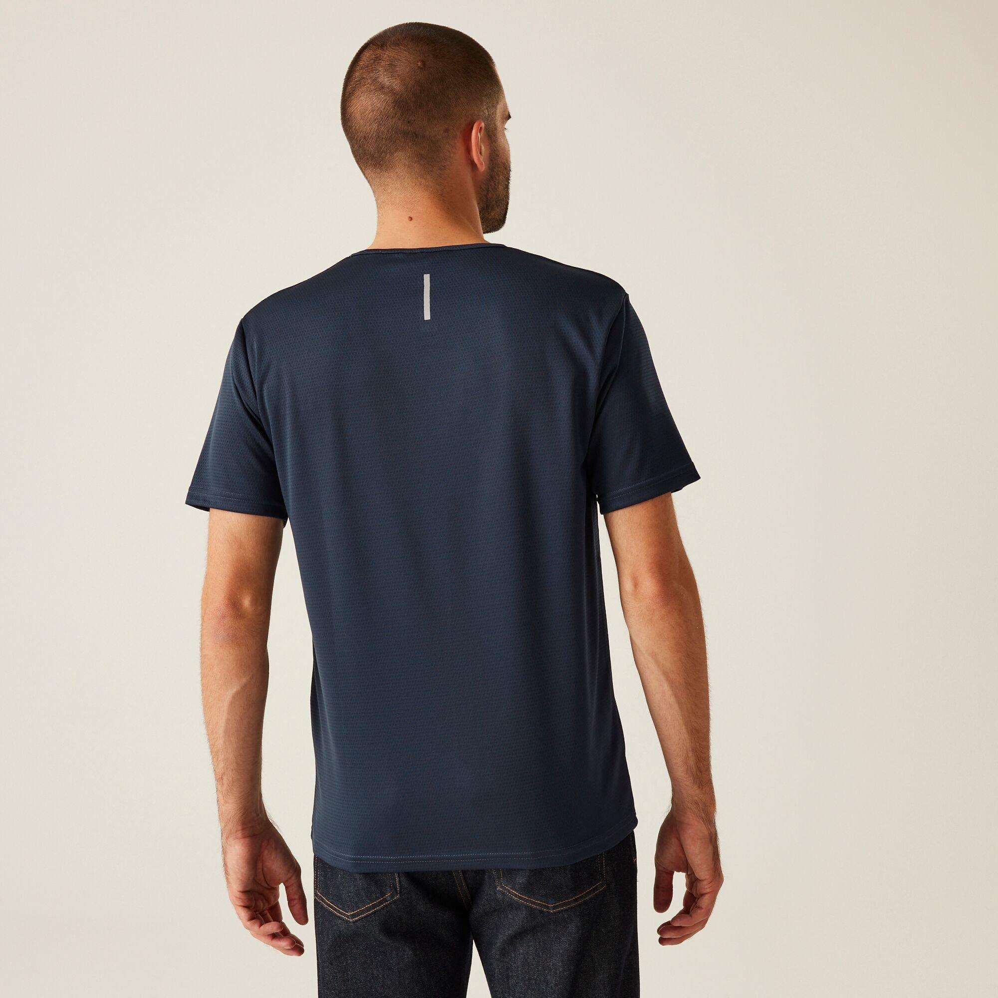 Navy - Regatta - Mens Pro Wicking T-Shirt - 2
