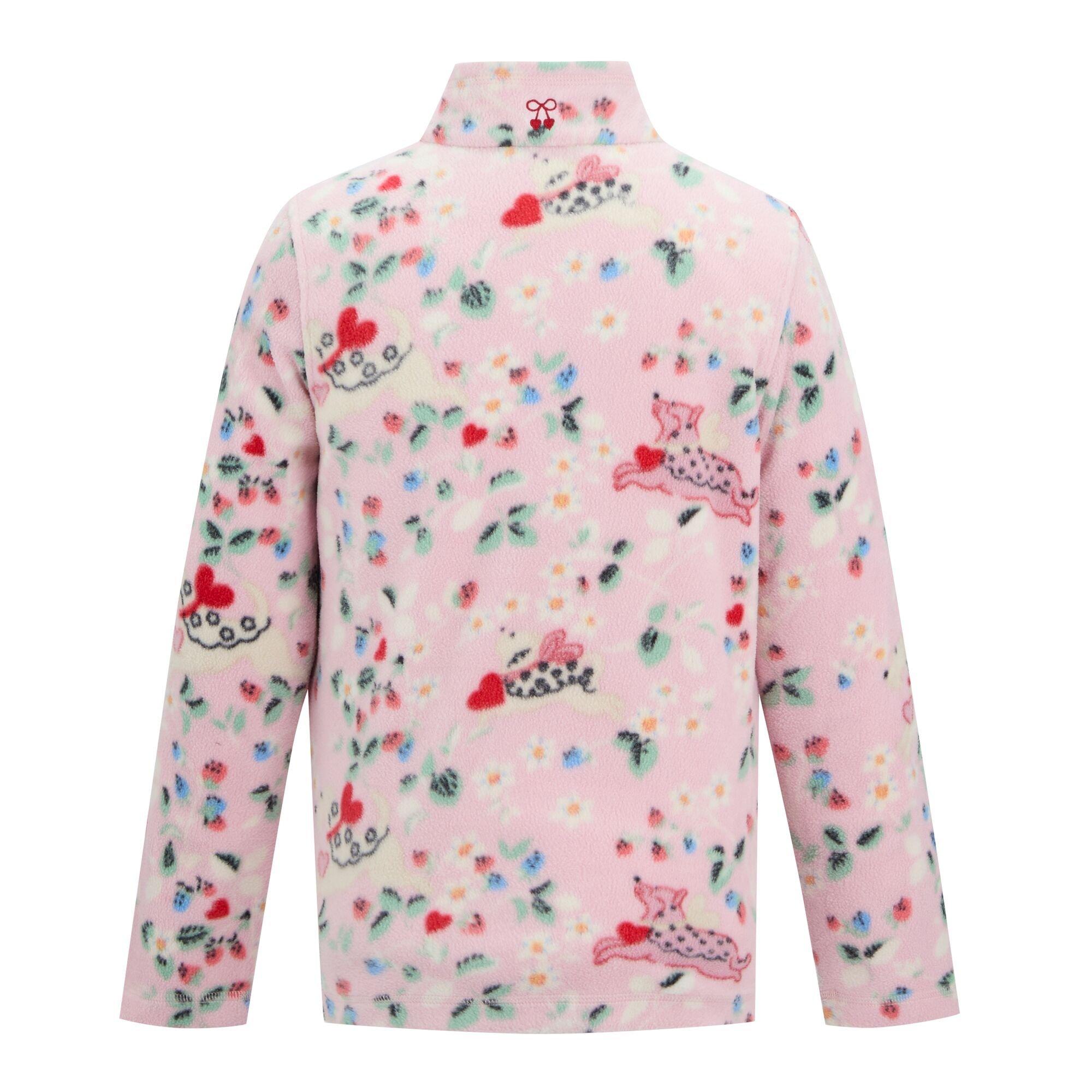 Pink Puppy Flor - Regatta - Kids Cath Kidston Half Zip Fleece - 8