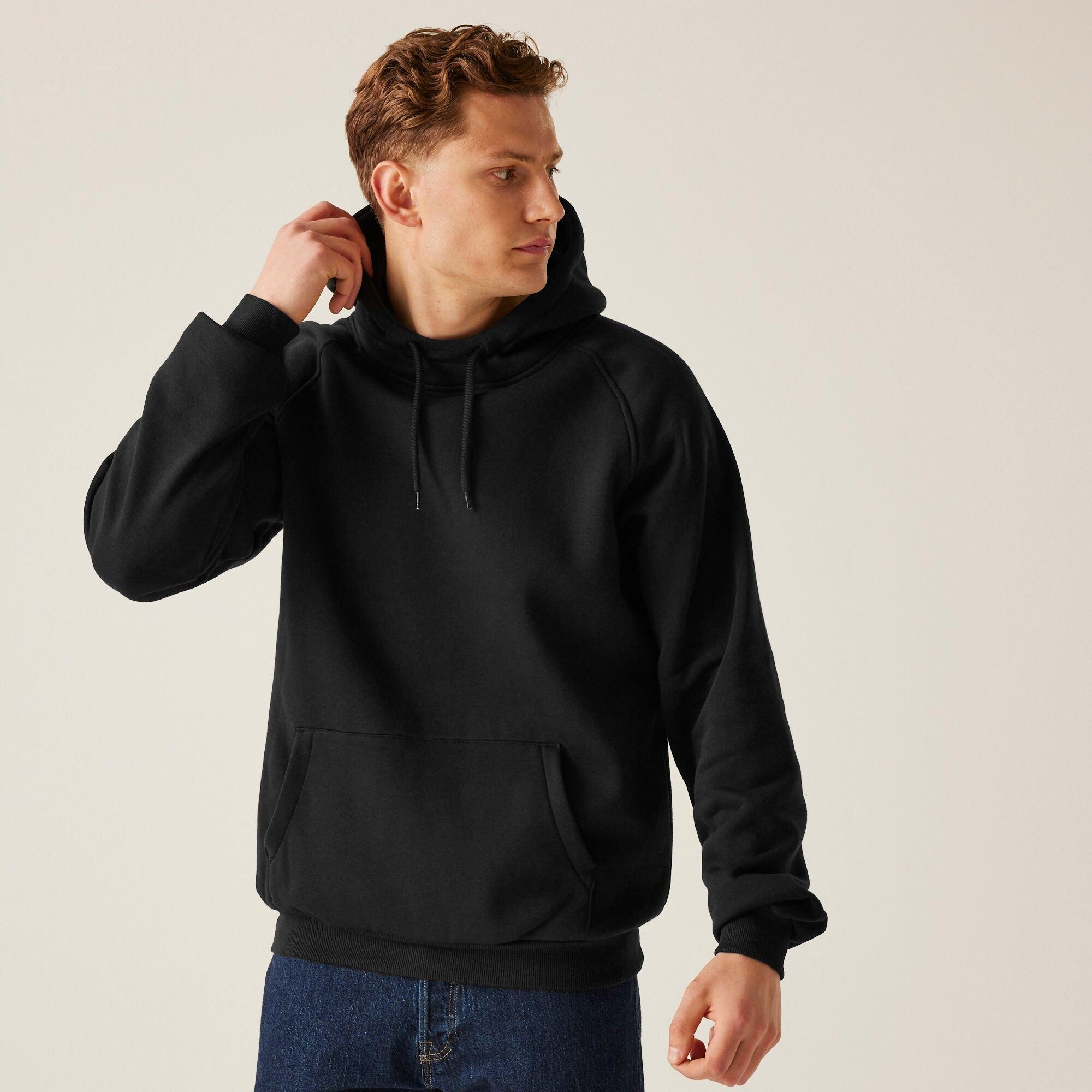 Regatta Men's Pro Overhead Hoodie - Black - 3XL