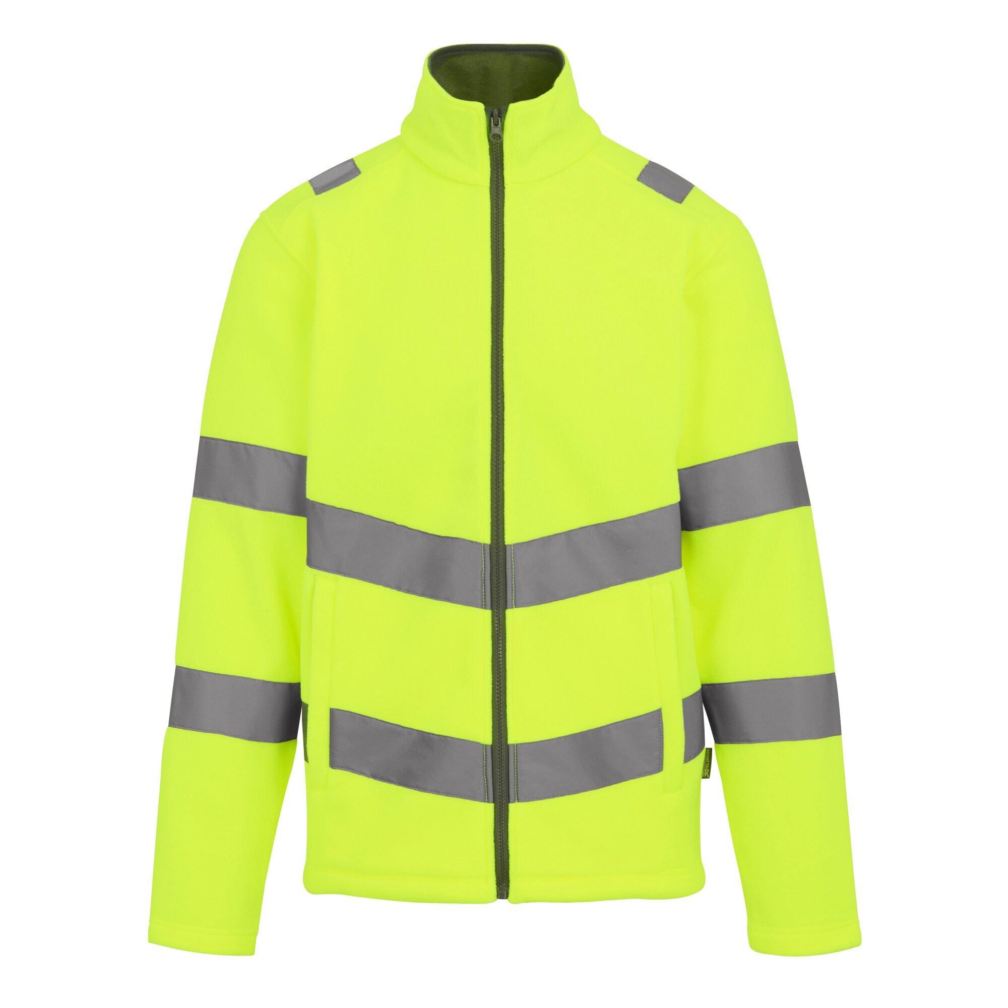 Yellow - Regatta - Mens Hi-Vis Pro Contract Thor Fleece Orange - 5