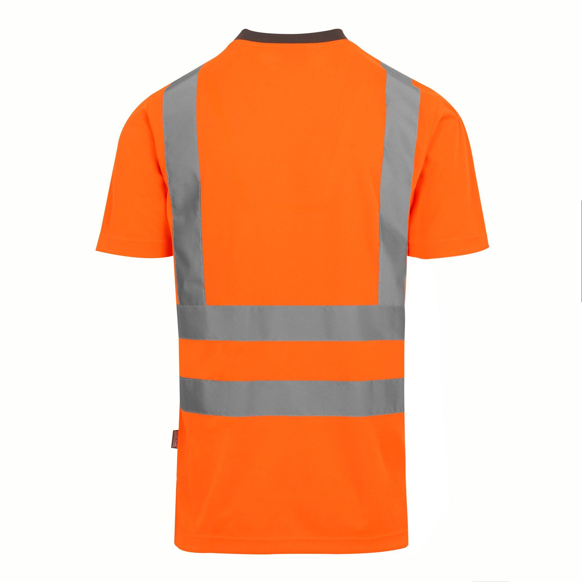 Orange - Regatta - Mens Hi-Vis Pro Contract T-Shirt - 7