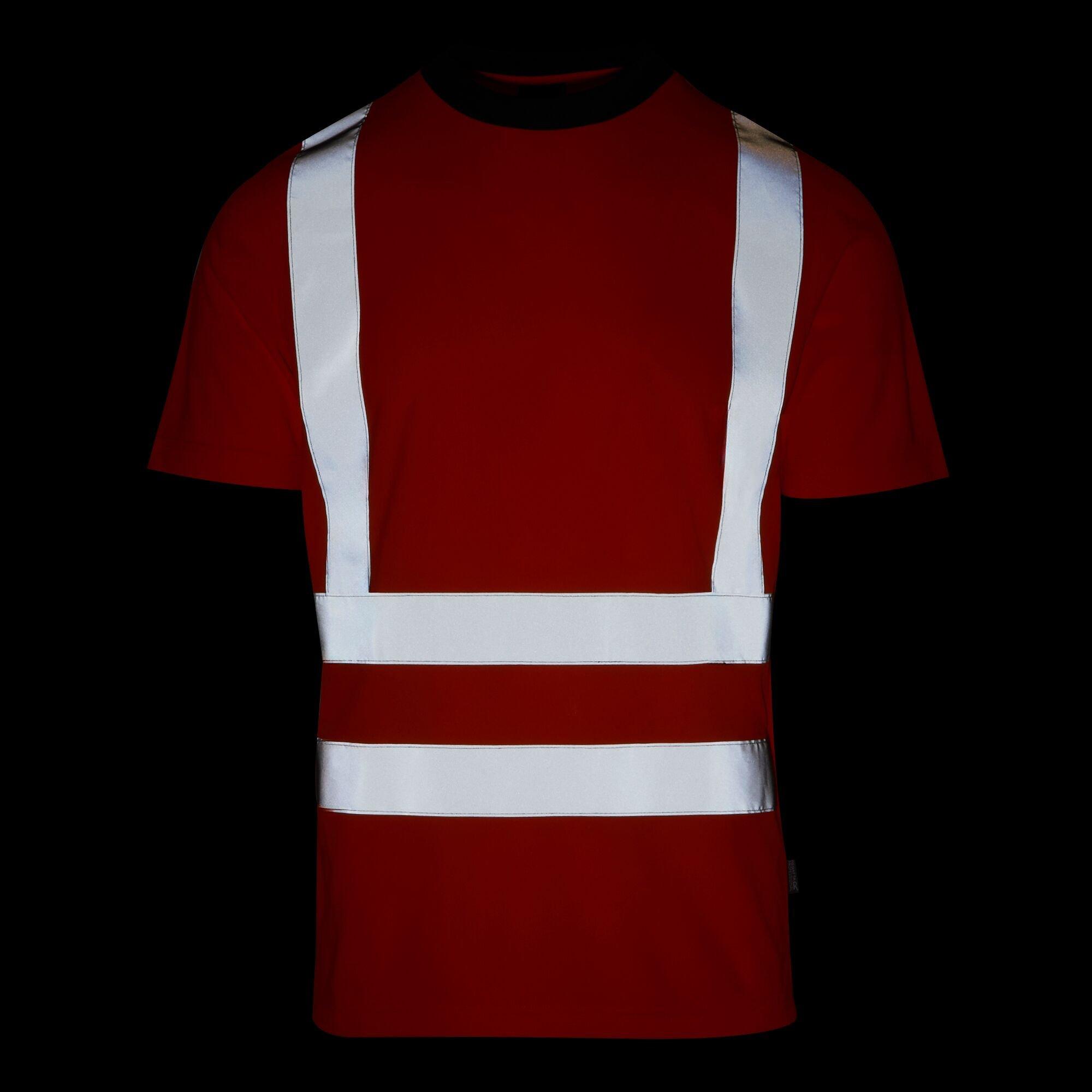 Orange - Regatta - Mens Hi-Vis Pro Contract T-Shirt - 8