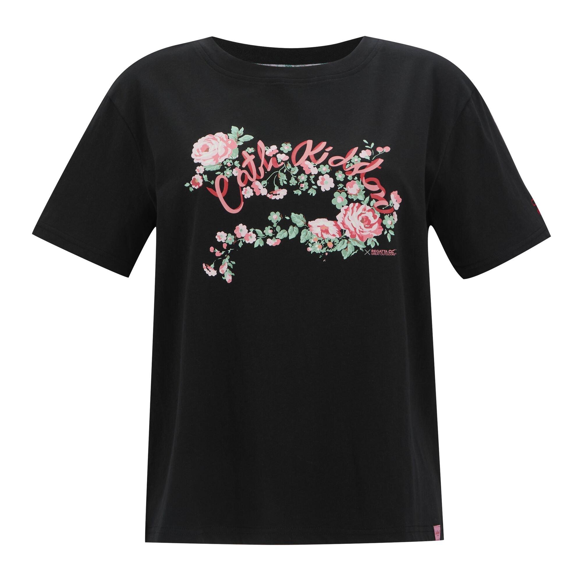 Black - Regatta - Womens Cath Kidston Oversized T-Shirt - 6