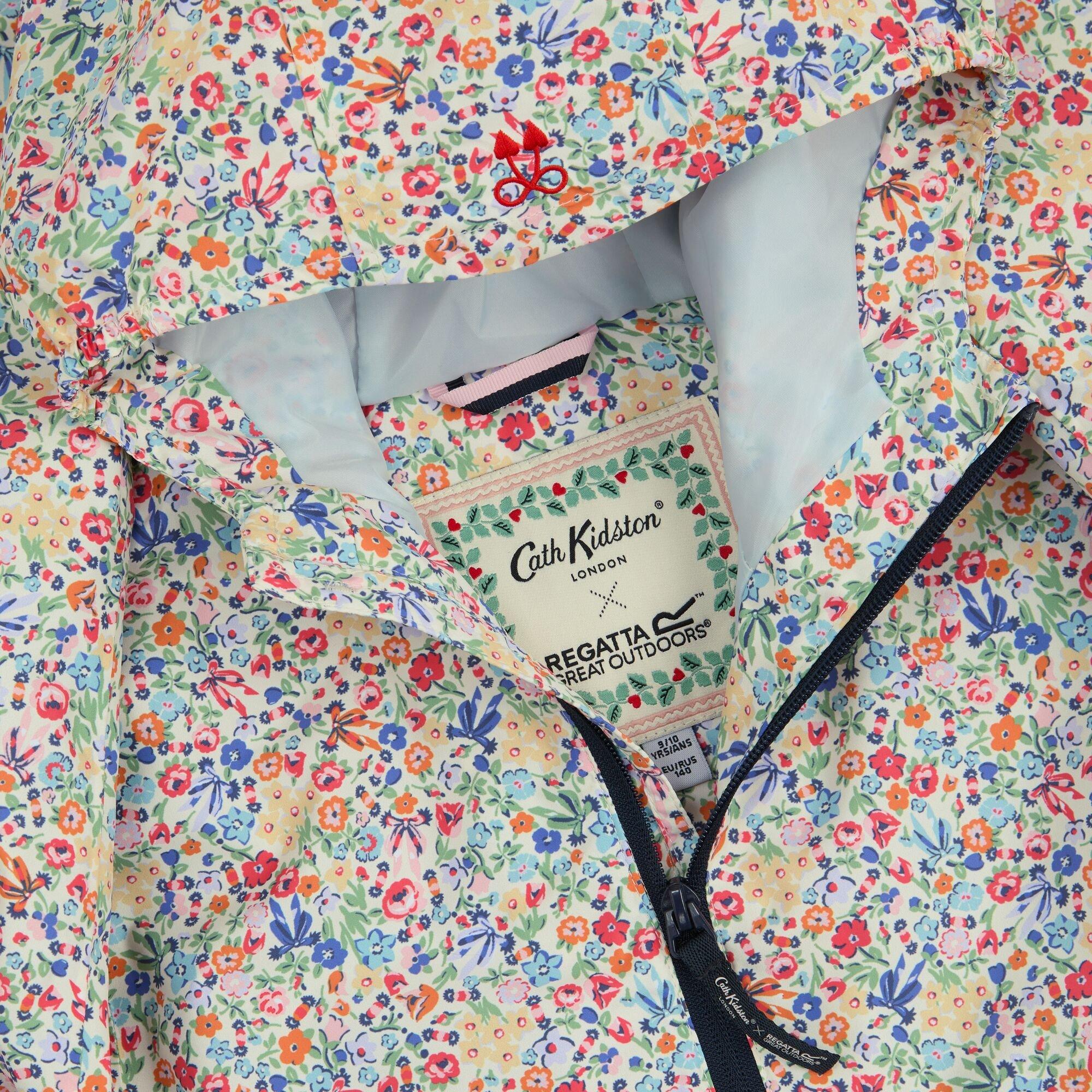 Cream Harmony D - Regatta - Kids Cath Kidston Lightweight Waterproof Shell Jac - 12