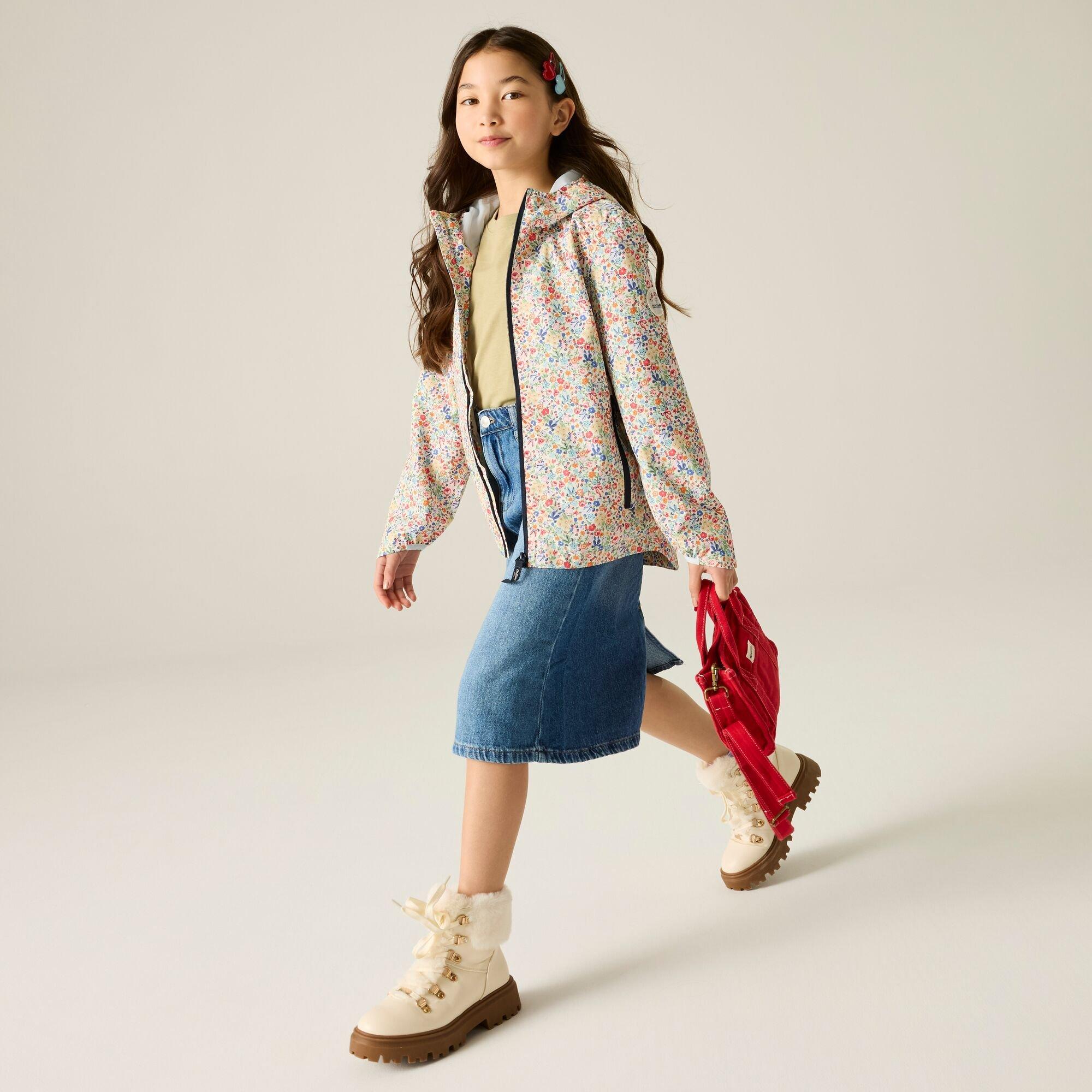 Cream Harmony D - Regatta - Kids Cath Kidston Lightweight Waterproof Shell Jac - 3