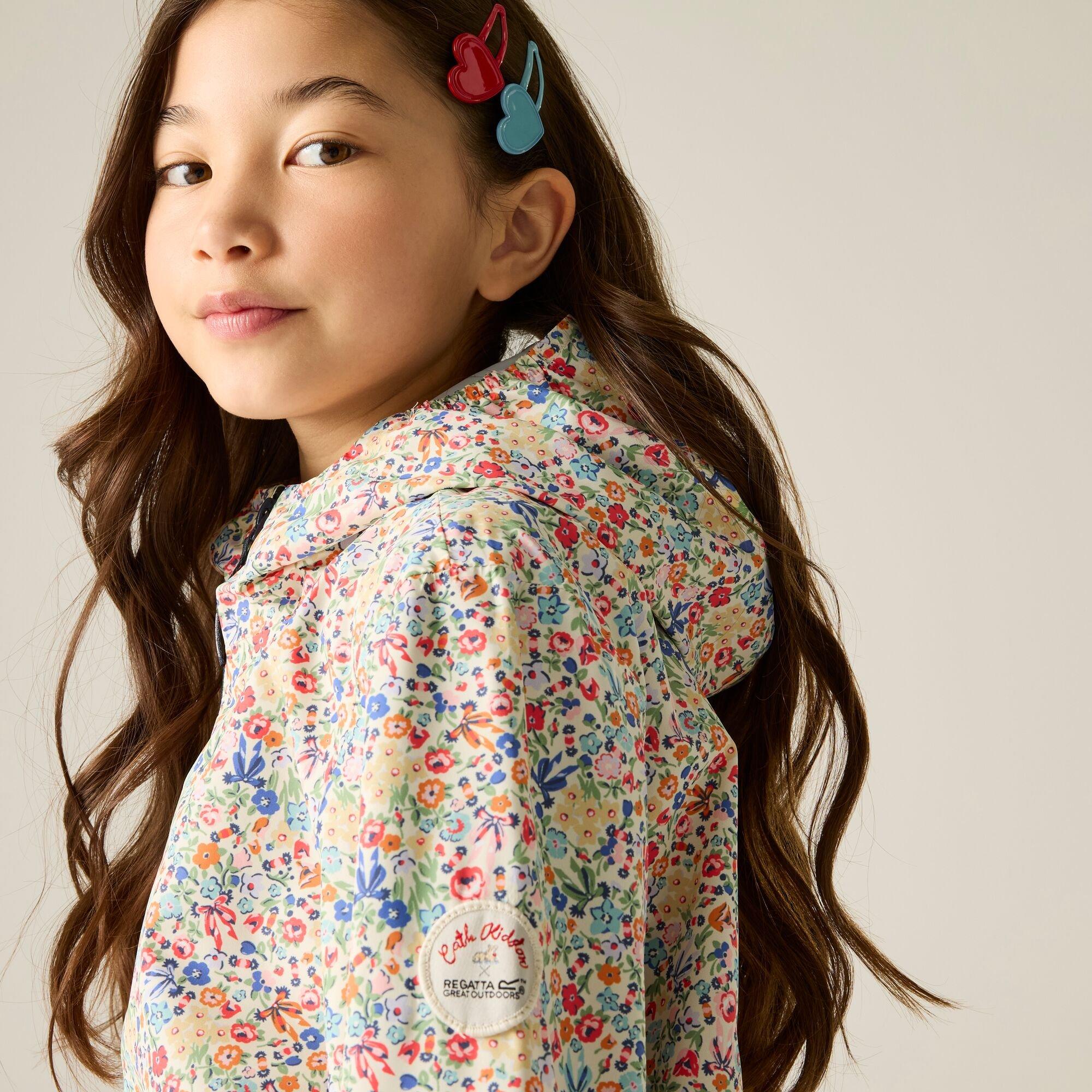 Cream Harmony D - Regatta - Kids Cath Kidston Lightweight Waterproof Shell Jac - 6