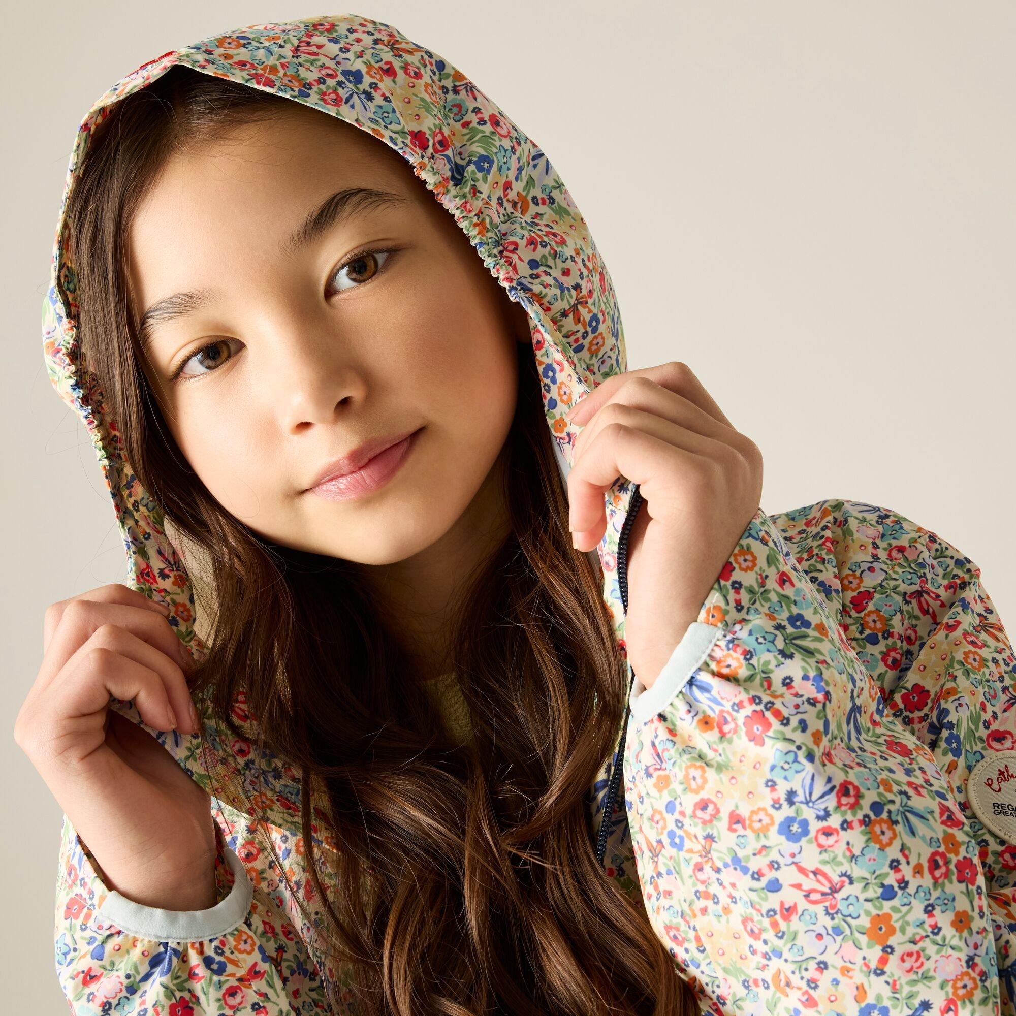 Cream Harmony D - Regatta - Kids Cath Kidston Lightweight Waterproof Shell Jac - 7