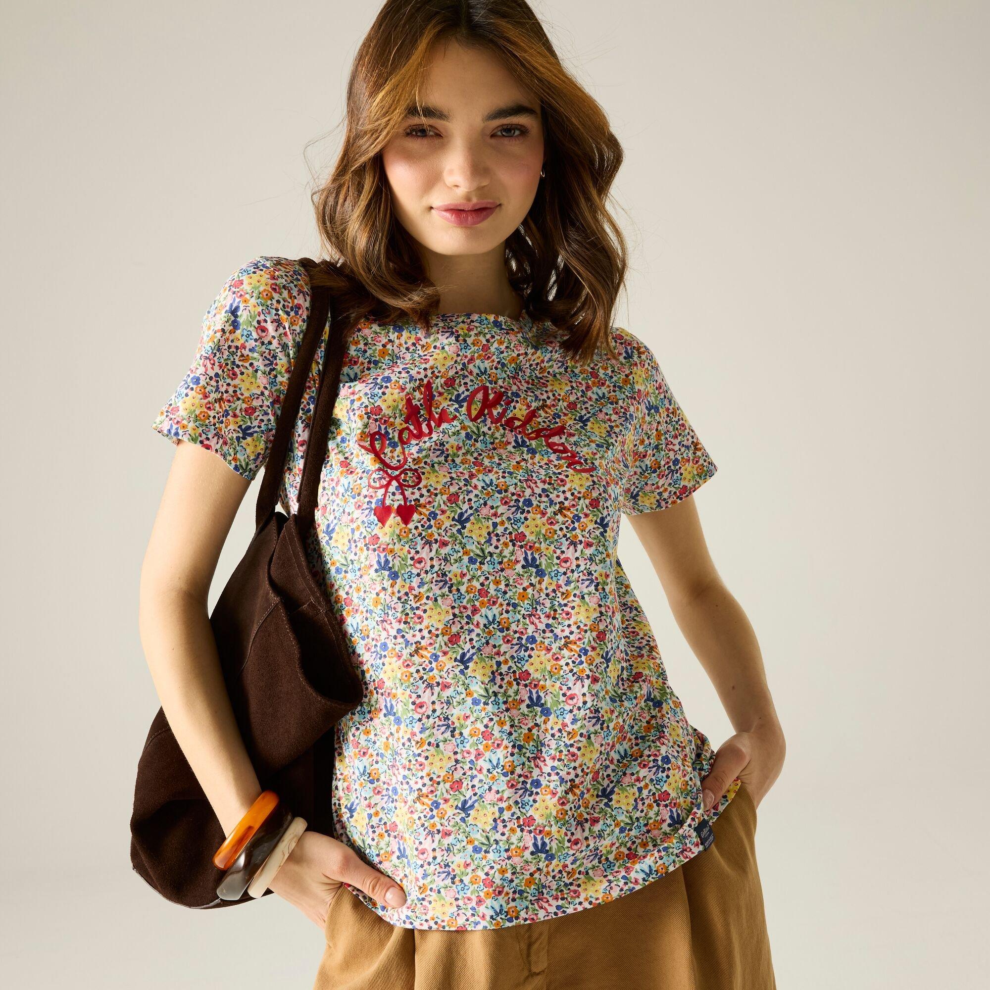 Cream Harmony D - Regatta - Womens Cath Kidston Crew Neck T-Shirt - 1