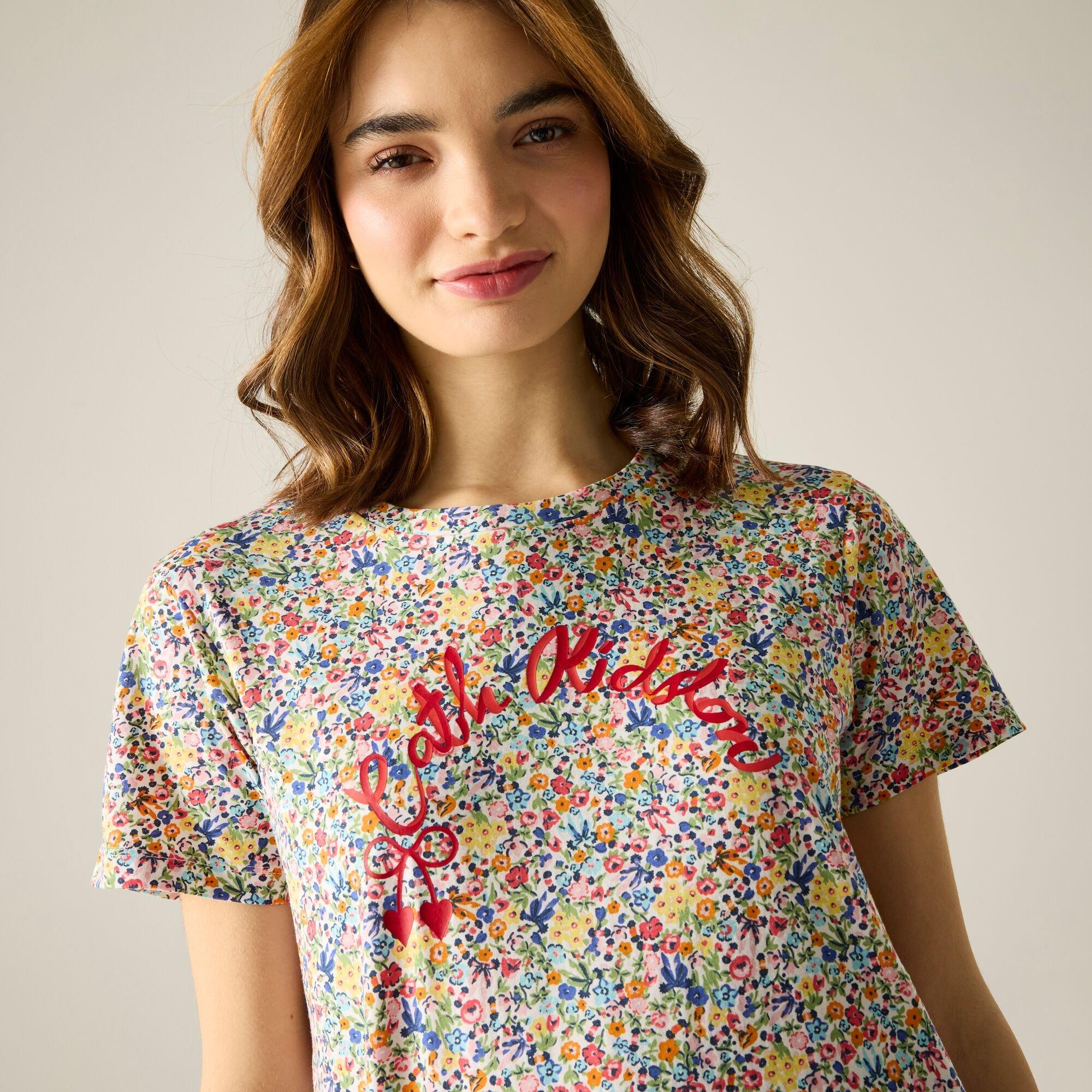 Cream Harmony D - Regatta - Womens Cath Kidston Crew Neck T-Shirt - 4