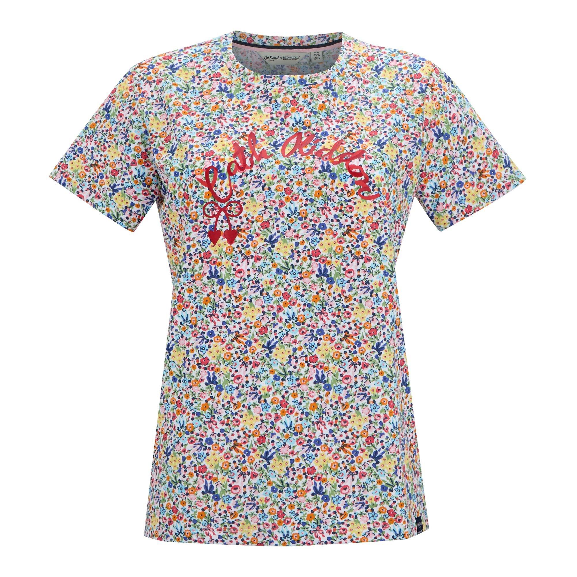 Cream Harmony D - Regatta - Womens Cath Kidston Crew Neck T-Shirt - 7