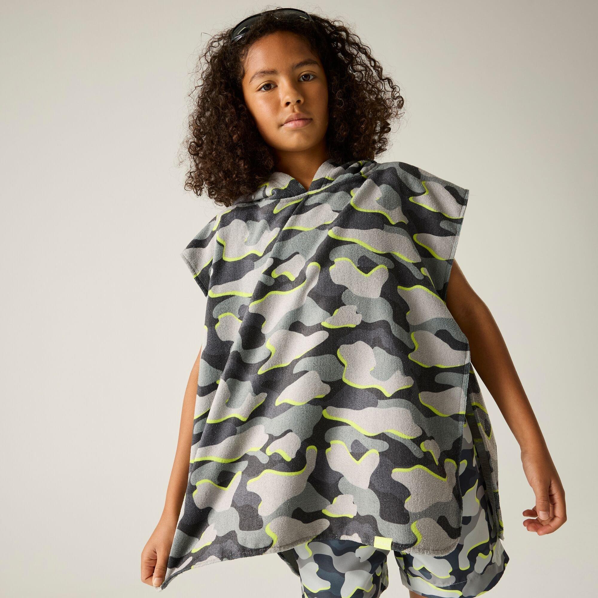 Drkstrmcamo - Regatta - Kids Towel Robe UPF 50+ protection Robe - 1