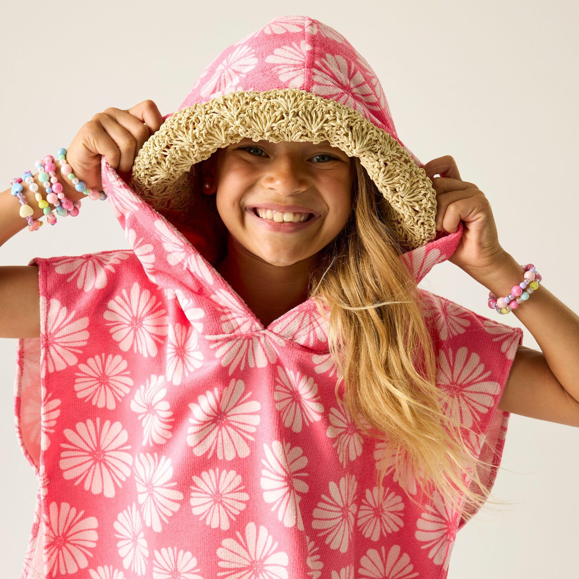 Pinkhazpetal - Regatta - Kids Towel Robe UPF 50+ protection Robe - 4