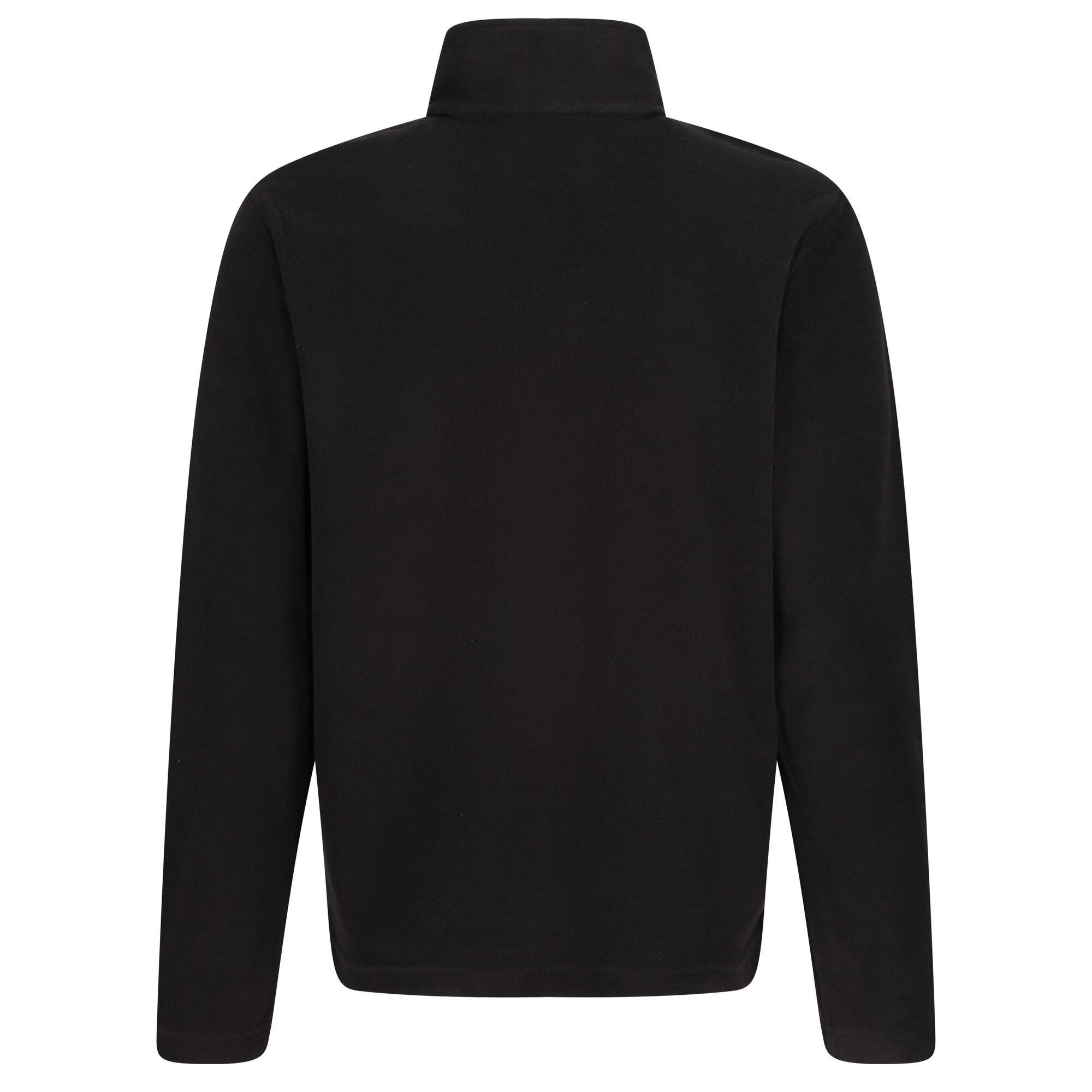 Black - Regatta - Mens Micro Lightweight Half Zip Fleece - 10