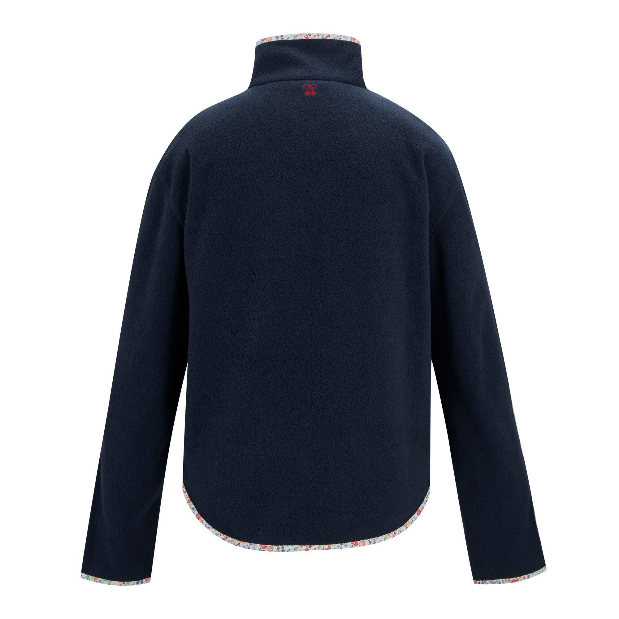 Navy - Regatta - Womens Cath Kidston Printed Half Zip Fleece - 11
