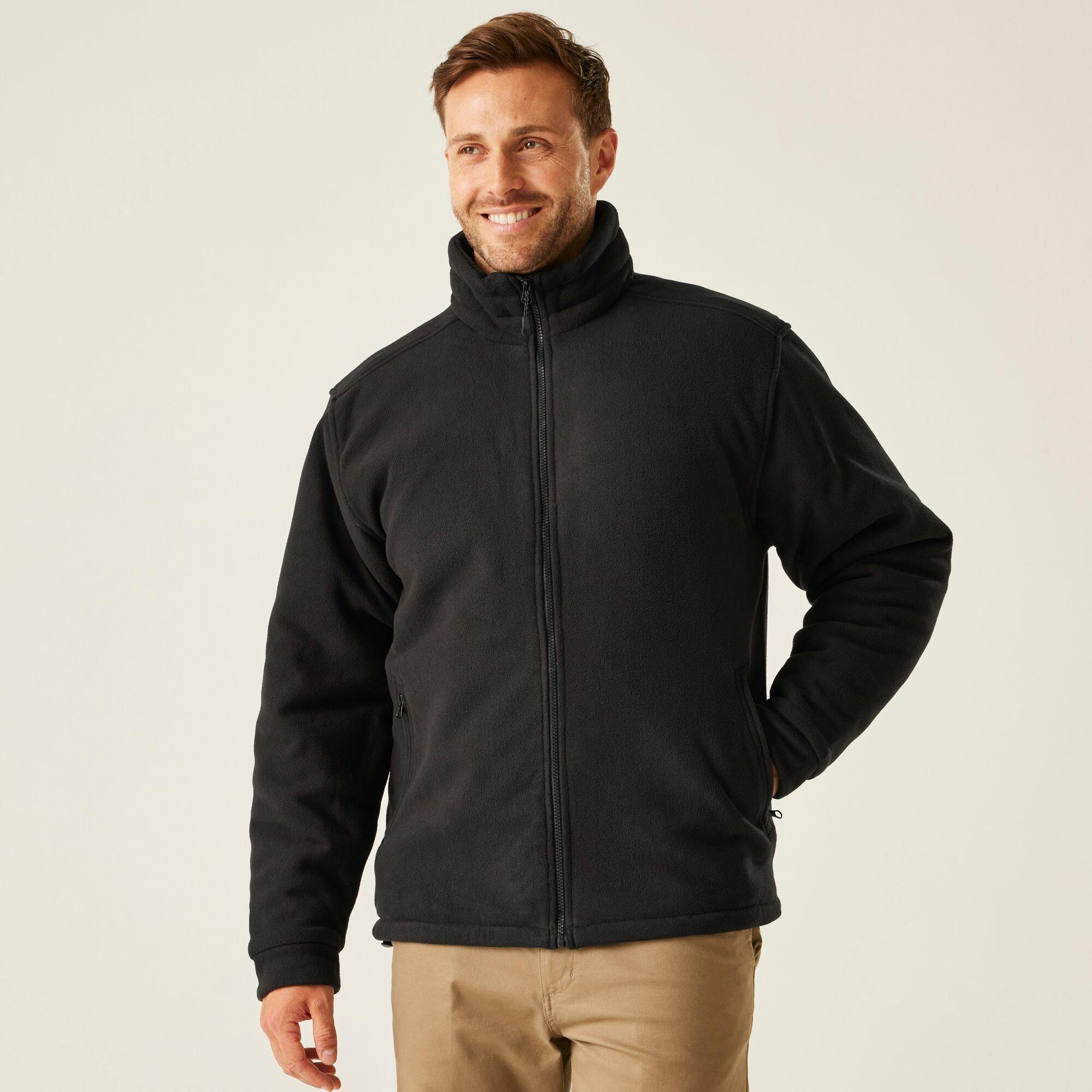 Black - Regatta - Mens Asgard II Quilted Insulated Fleece - 1
