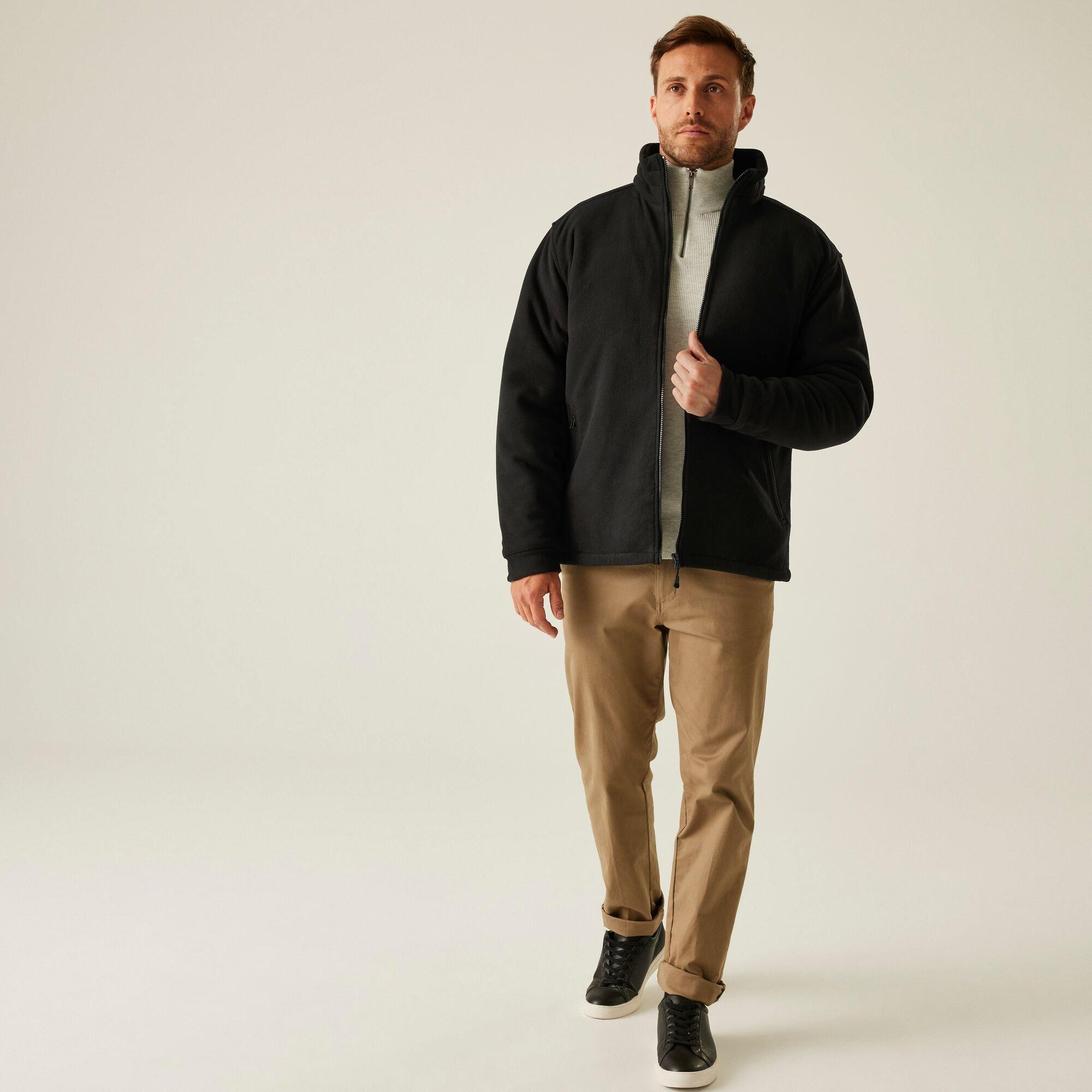 Black - Regatta - Mens Asgard II Quilted Insulated Fleece - 3