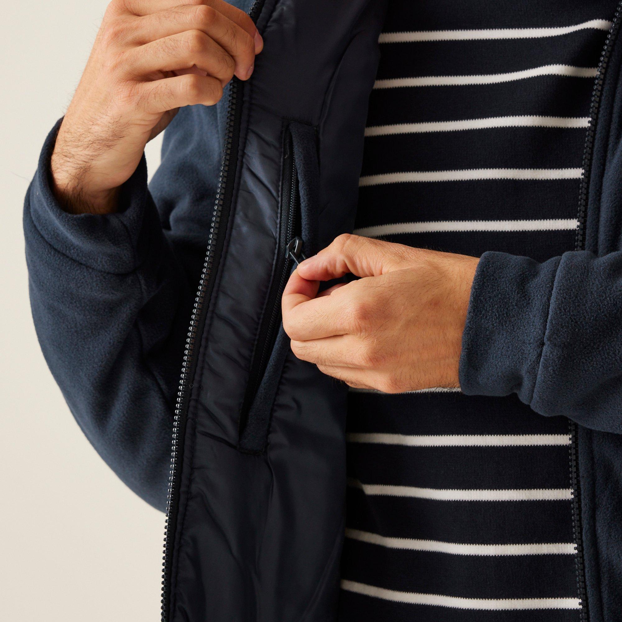 Dark Navy - Regatta - Mens Asgard II Quilted Insulated Fleece - 4