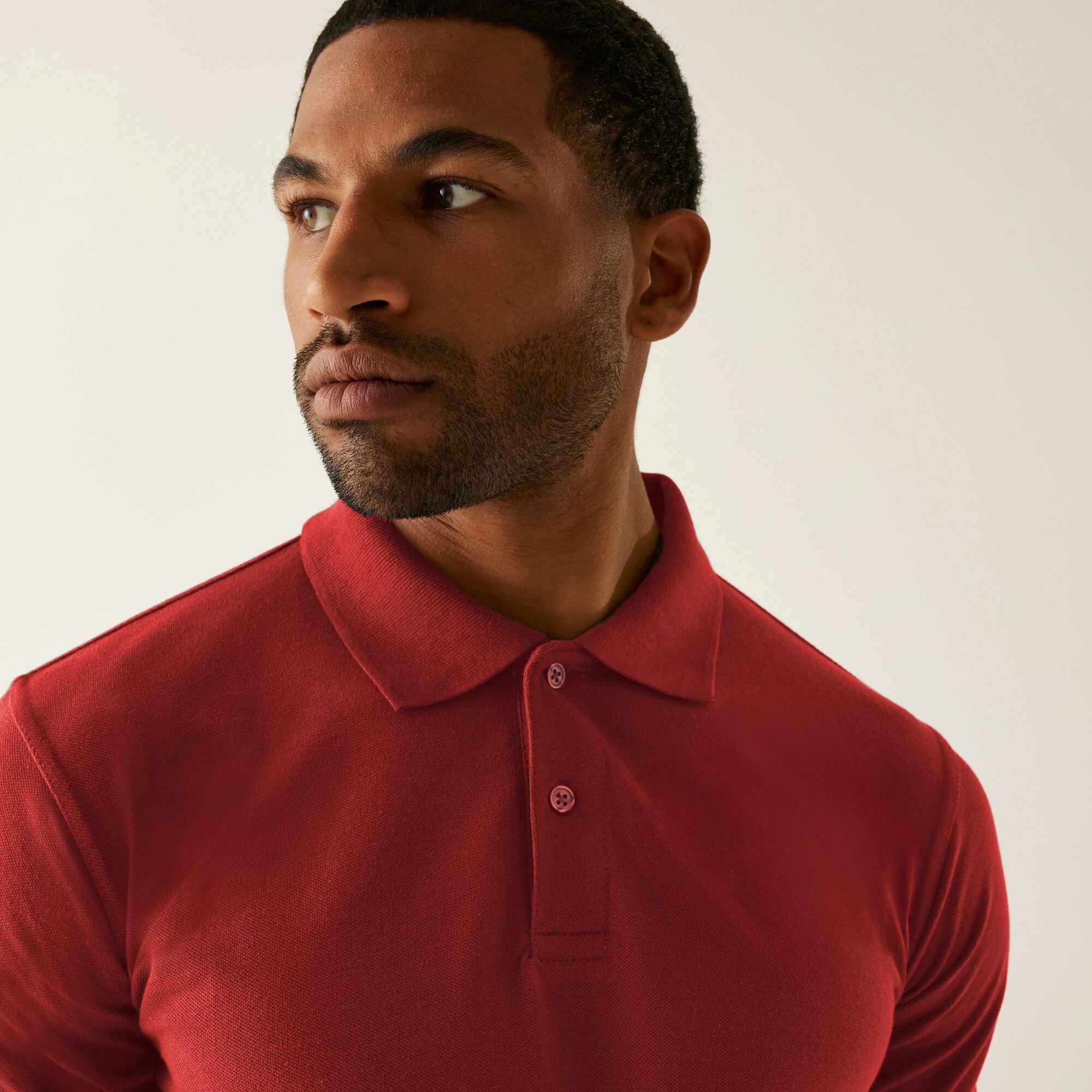 Red - Regatta - Mens Pro 50/50 Pique Polo - 4