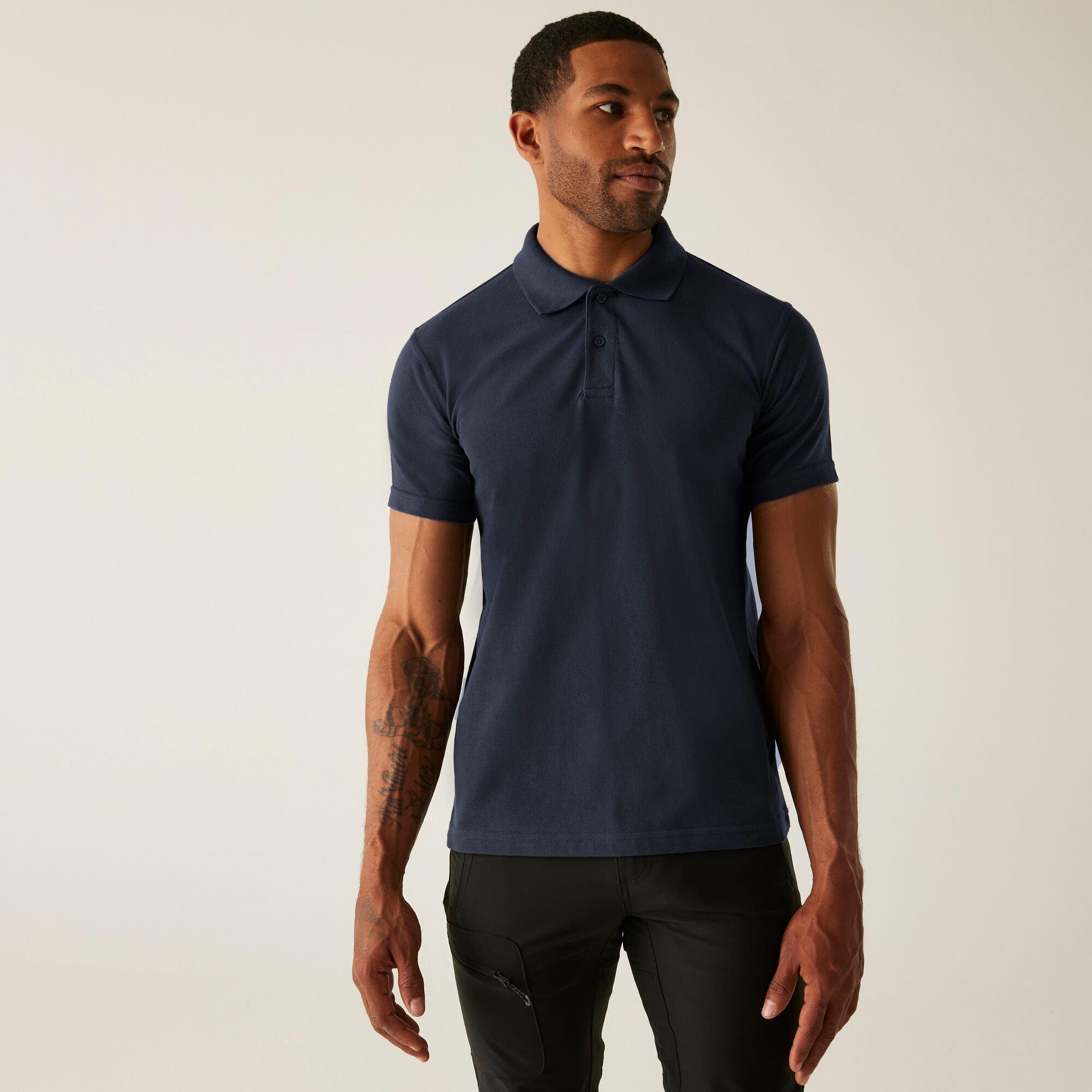Regatta Men's Pro 50/50 Pique Polo - Navy - 4XL