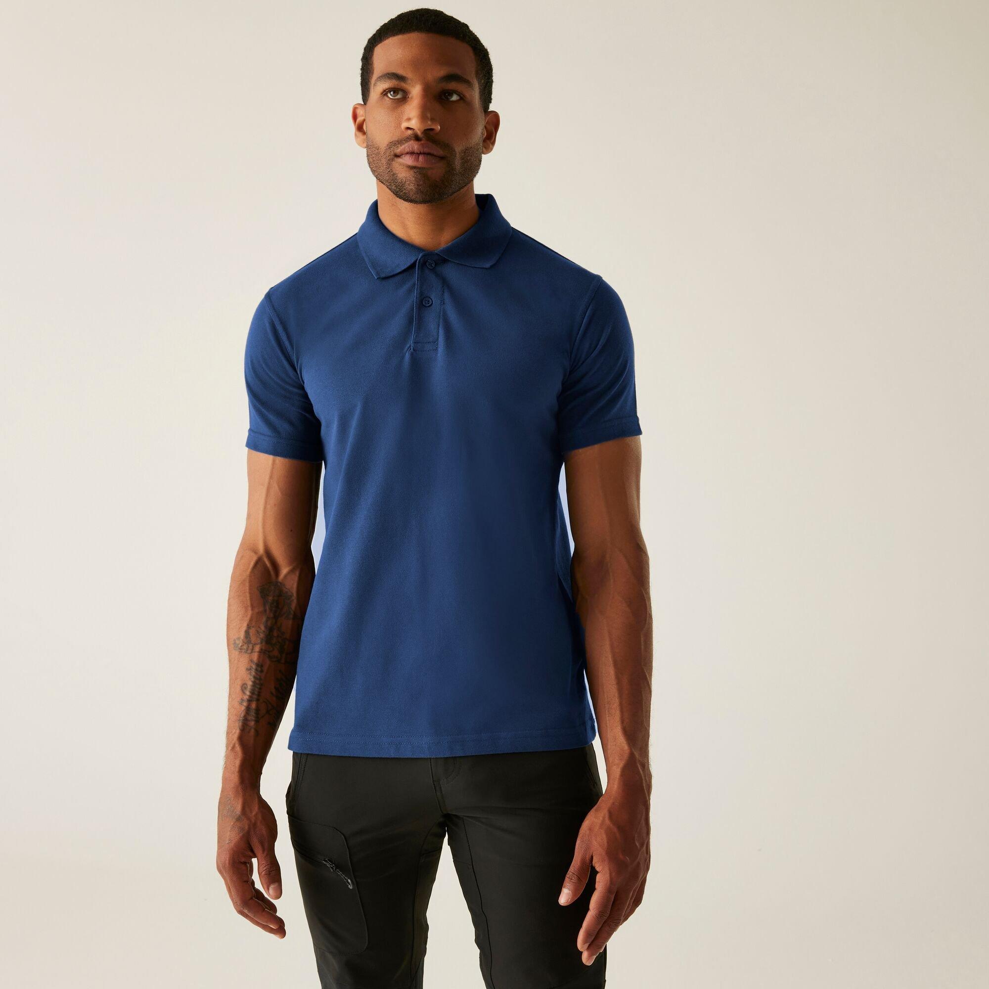 Regatta Men's Pro 50/50 Pique Polo - Royal Blue - 4XL