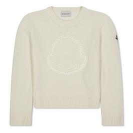 Moncler Embroidered Logo Jumper Juniors