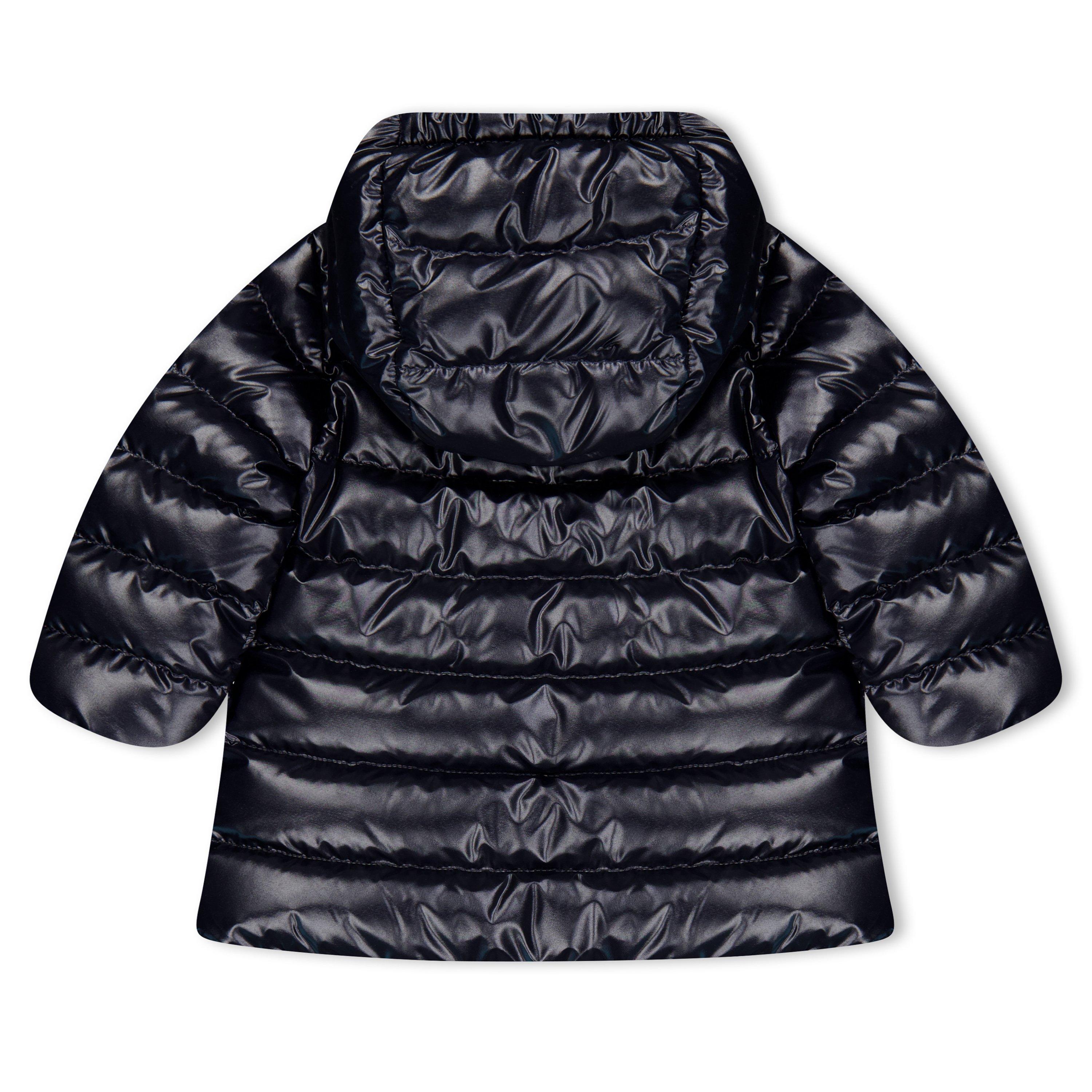 Navy 778 - Moncler - Kids' Ibida Hooded Long Sleeve Short Puffer Jacket - 2