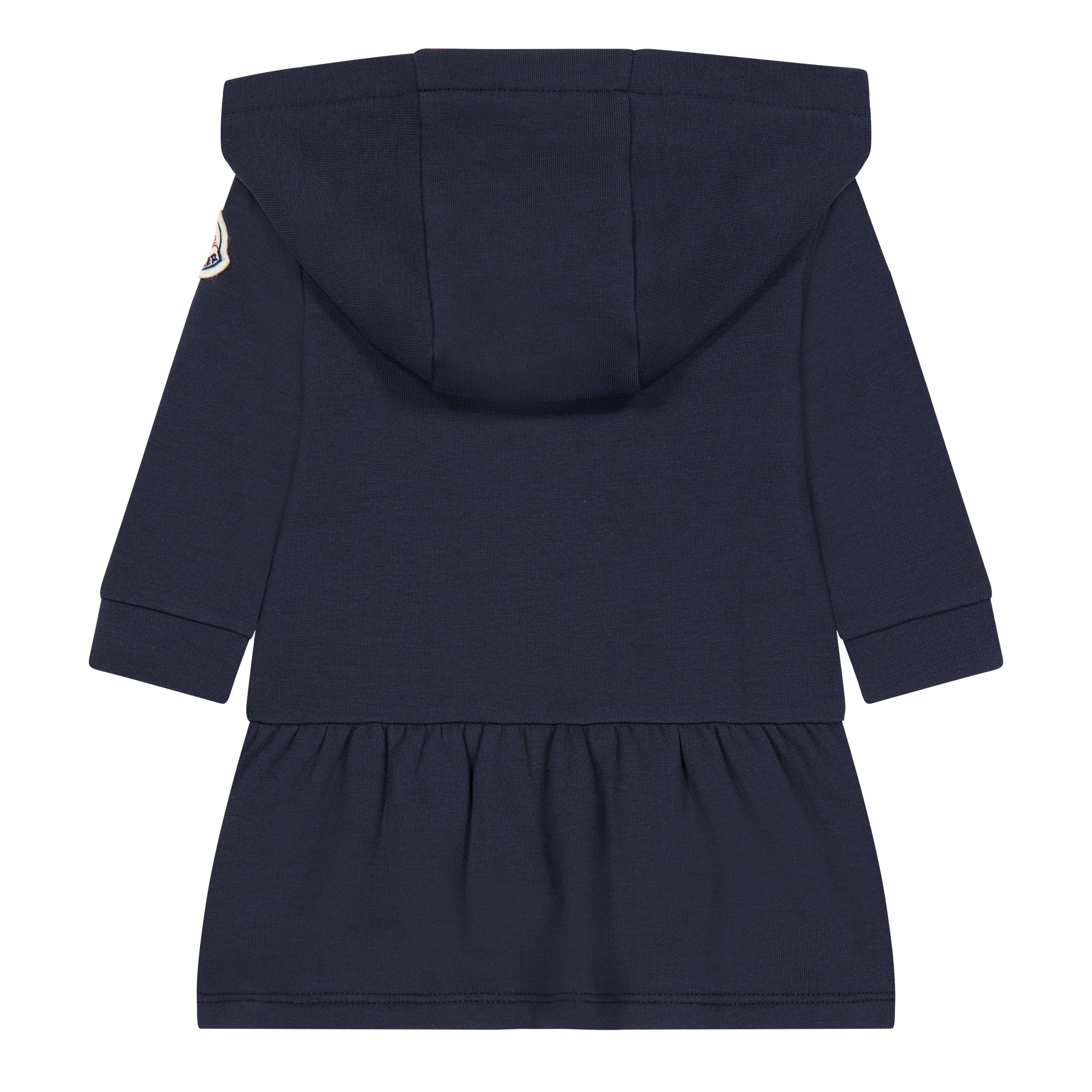 Navy 778 - Moncler - Logo Hooded Dress Infants - 2