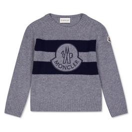 Moncler Wool Logo Jumper Juniors