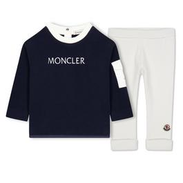 Moncler Embroidered Logo Tracksuit Infants