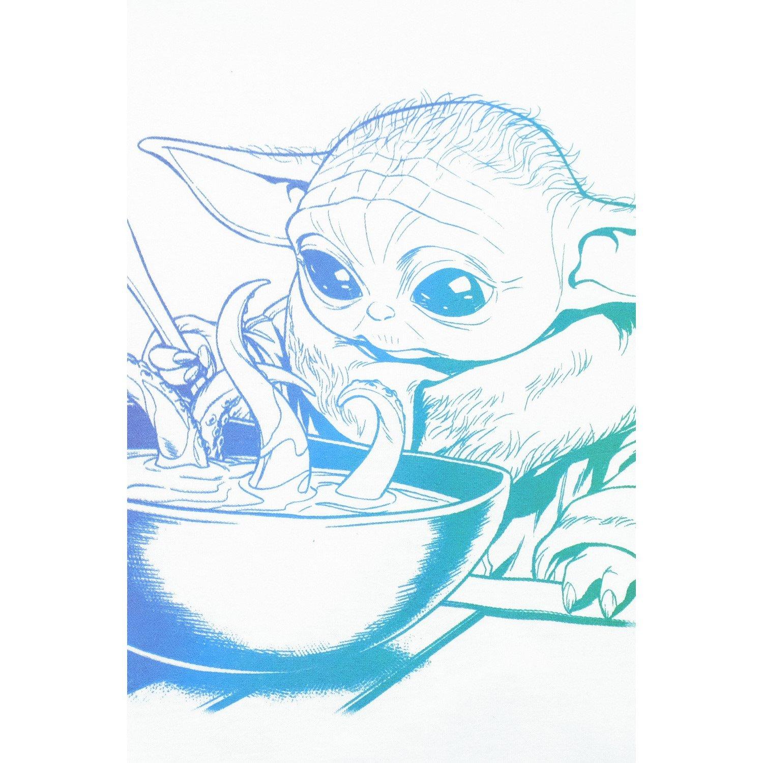 White - Star Wars - GROGU GRADIENT - 5