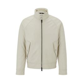 Boss T-Mesa Leather Bomber Jacket