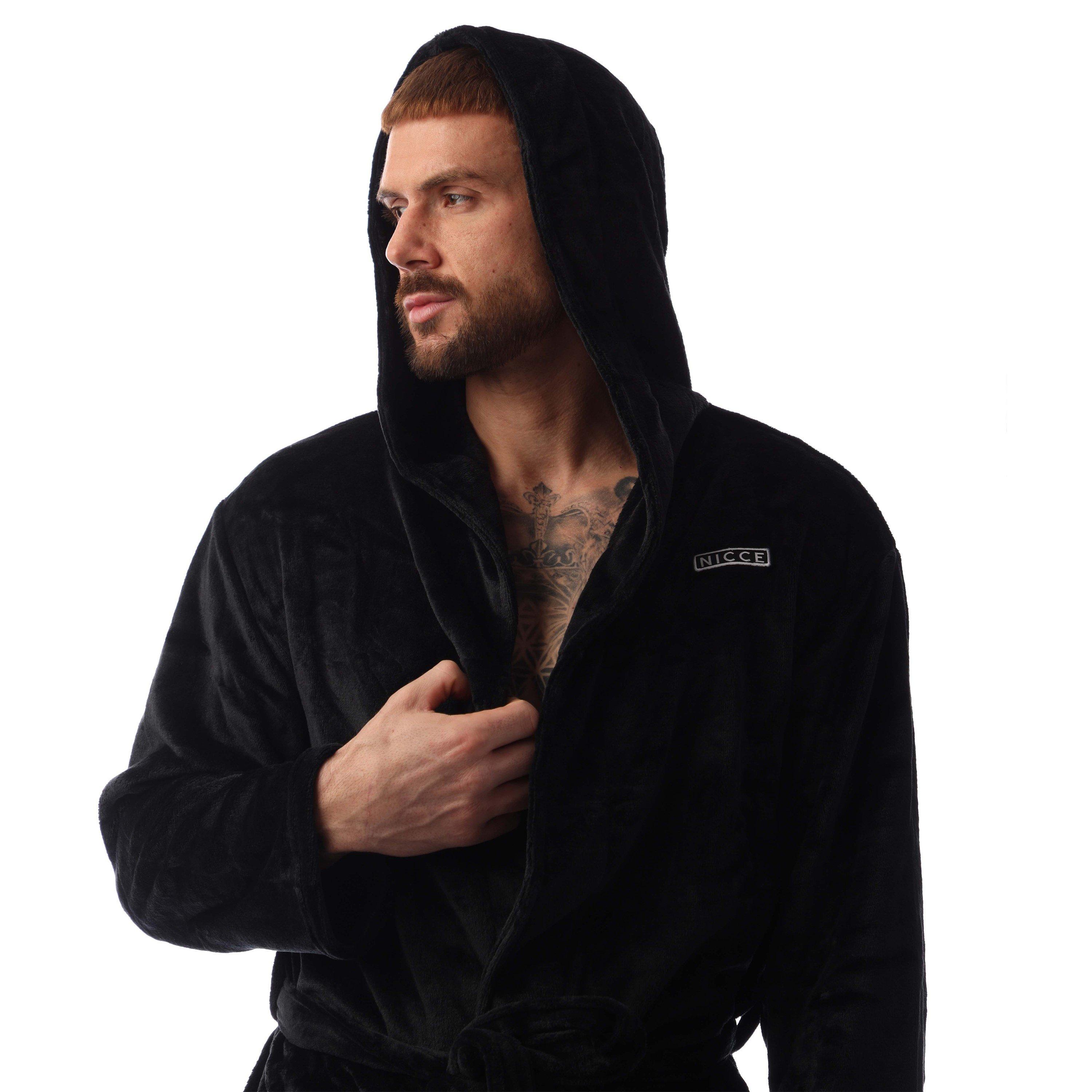 Black - Nicce - Kuzner Dressing Gown - 2