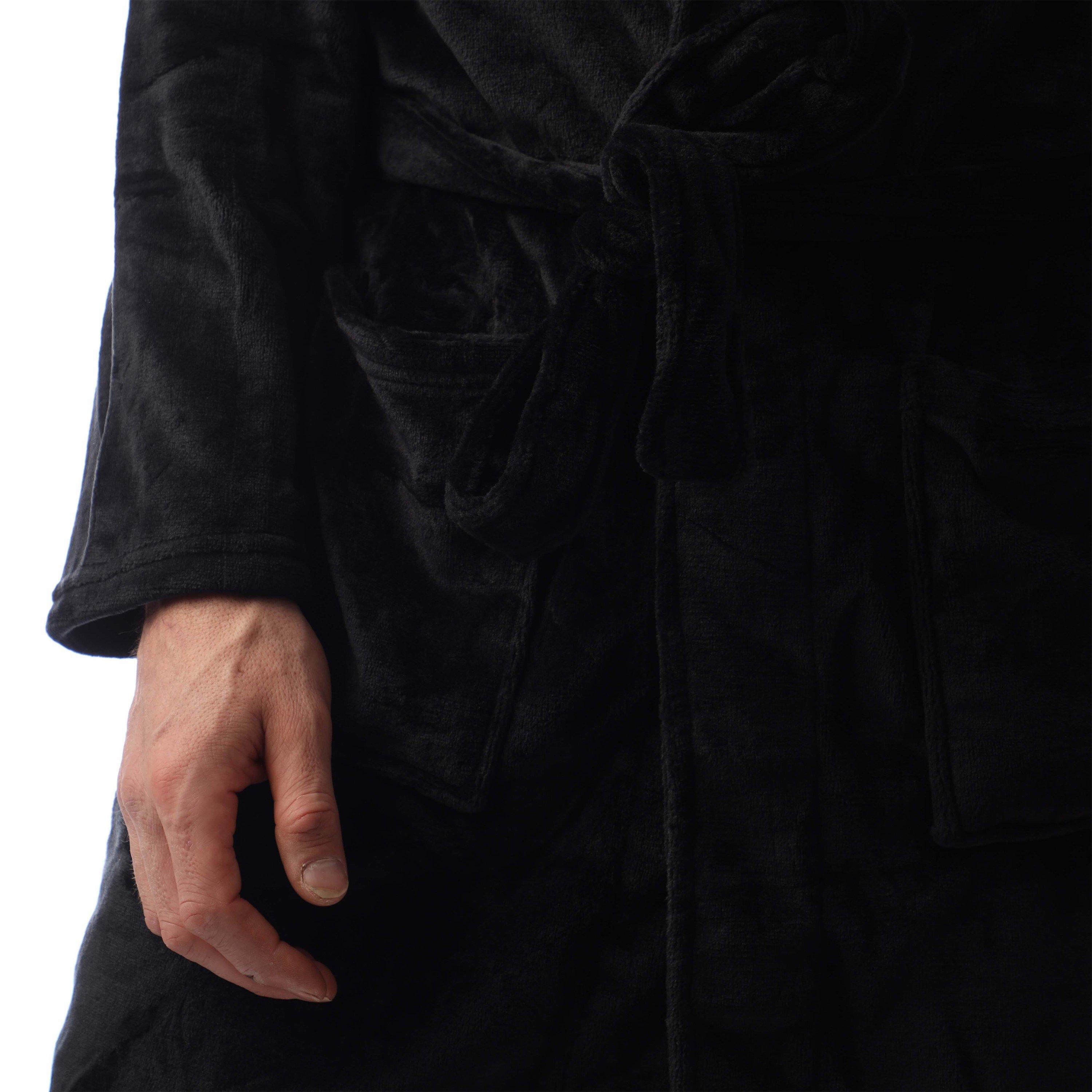 Black - Nicce - Kuzner Dressing Gown - 4