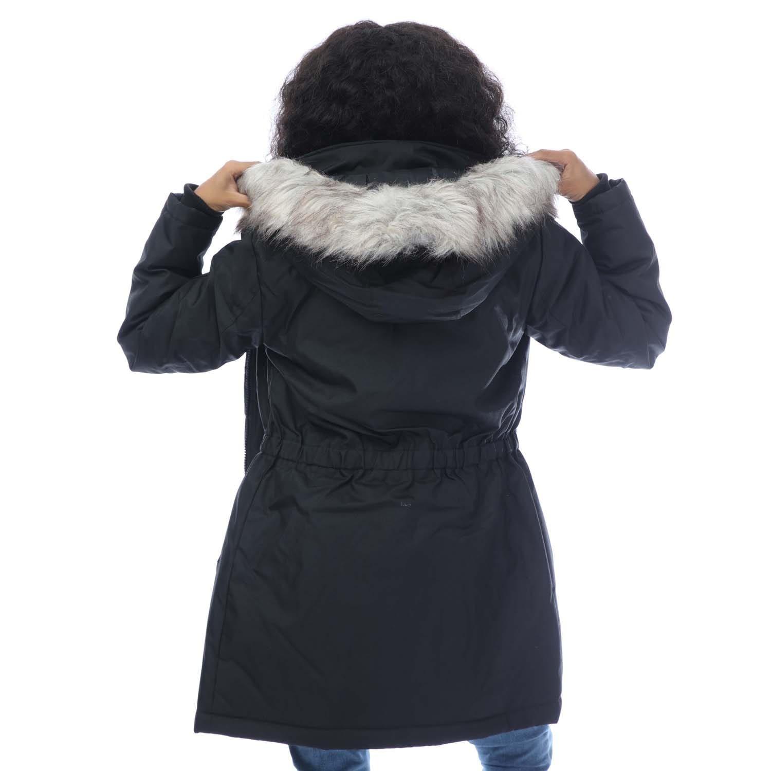 Black - Only - Iris Winter Parka Jacket - 2