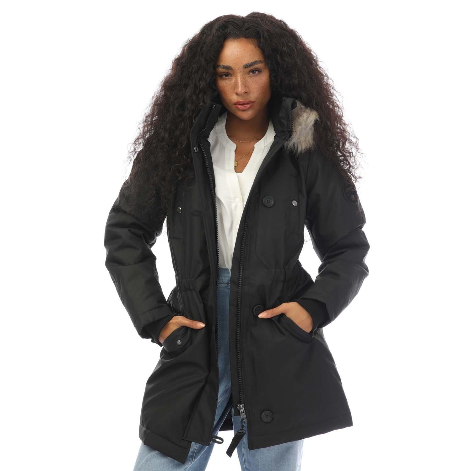 Black - Only - Iris Winter Parka Jacket - 4