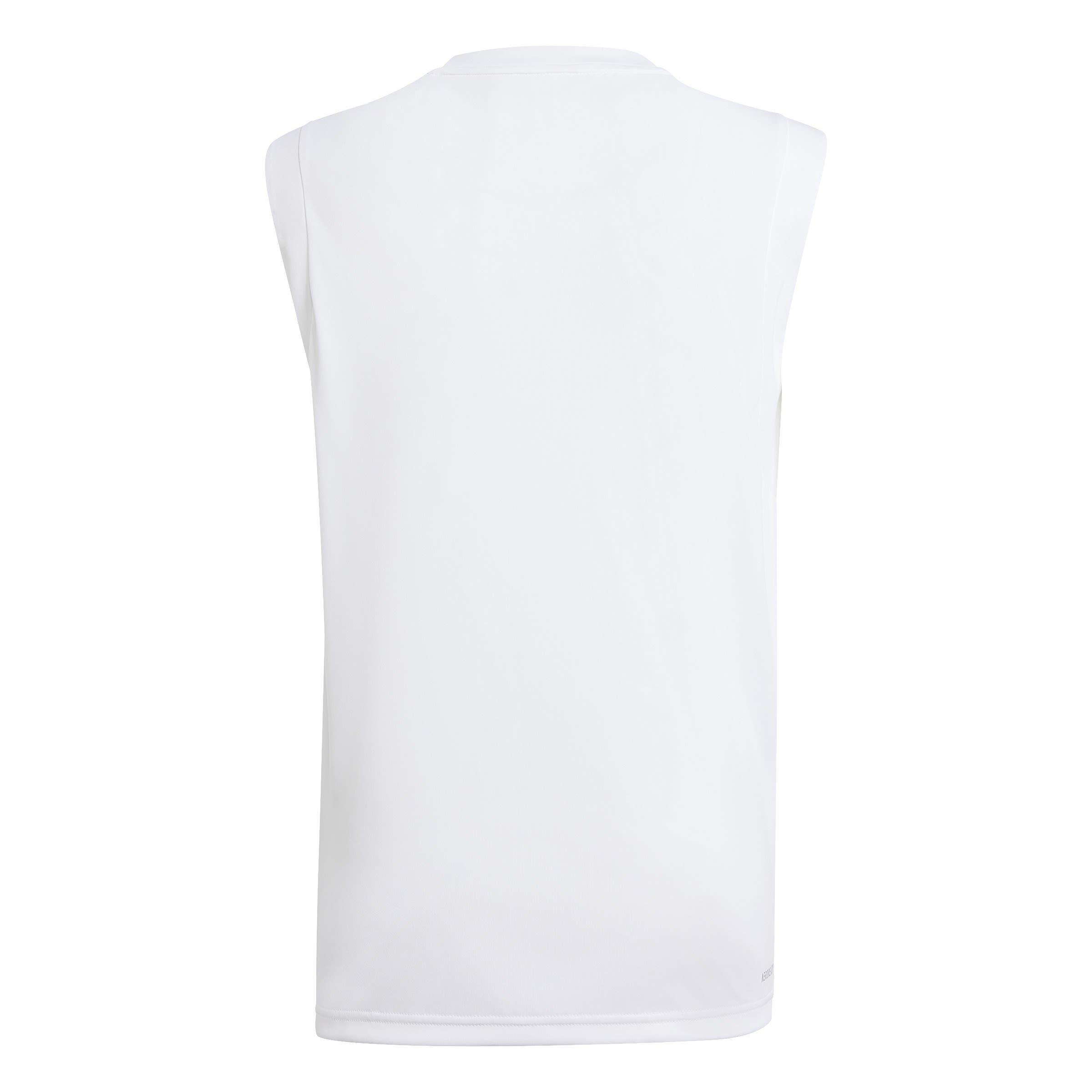 White - adidas - Tennis Pro Tank Top Juniors - 2