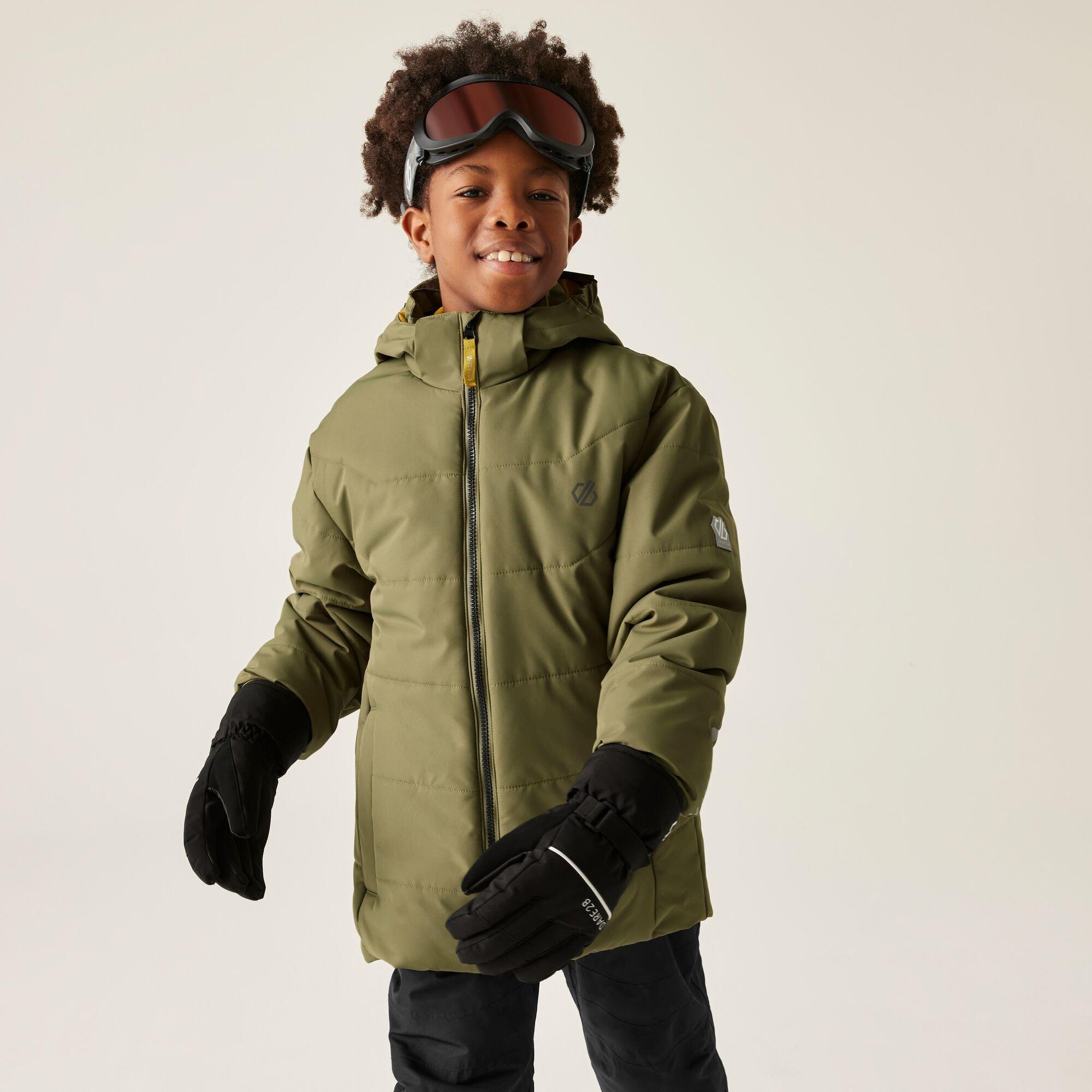 Dare 2B Unisex Kids Green Kids’ Explorer Ski Jacket Size: 3-4 Years - Image 5