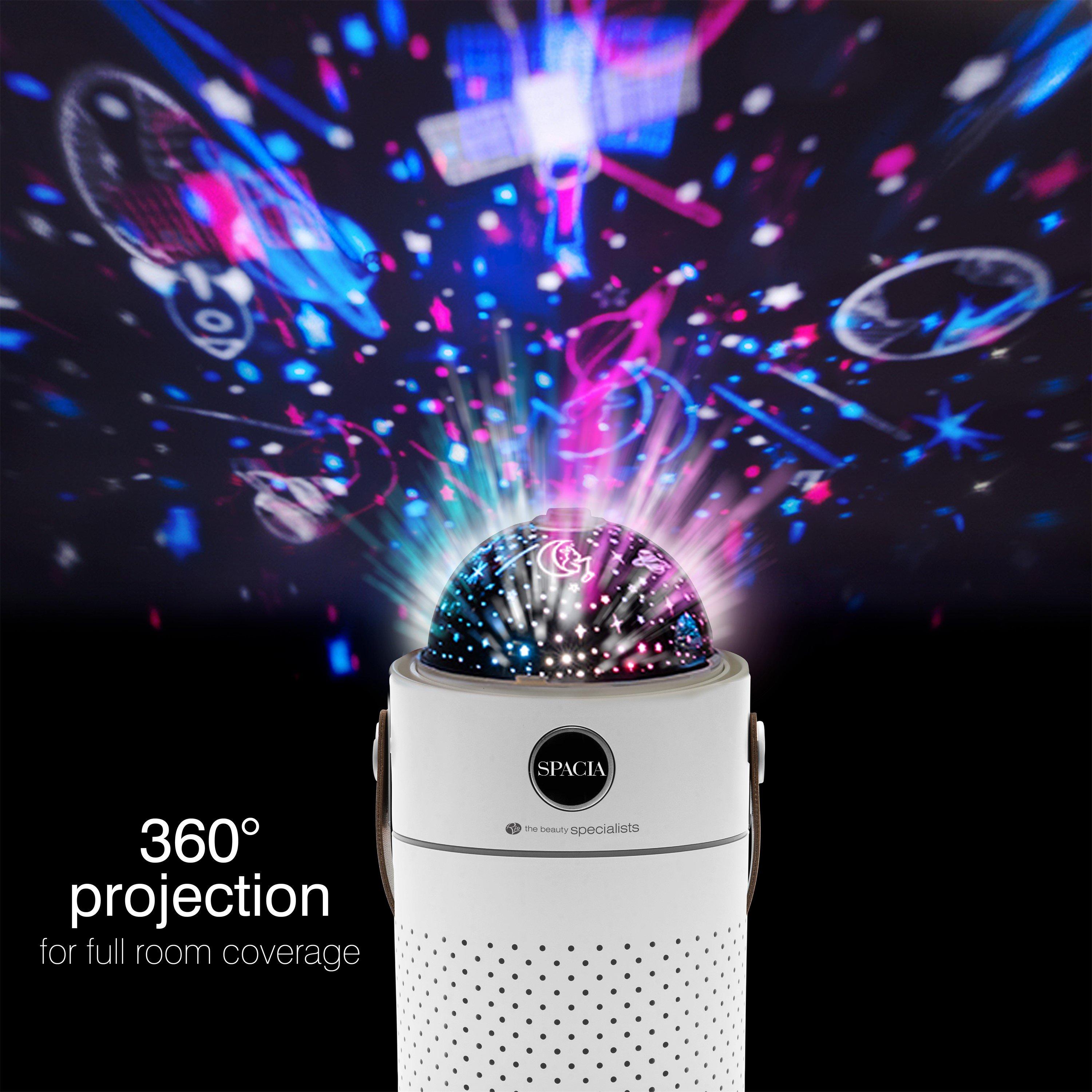 White - Rio - Rio Galaxy Projector Essential Oil Diffuser - 3