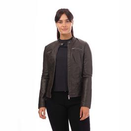 Only Bandit Faux Leather Biker Jacket
