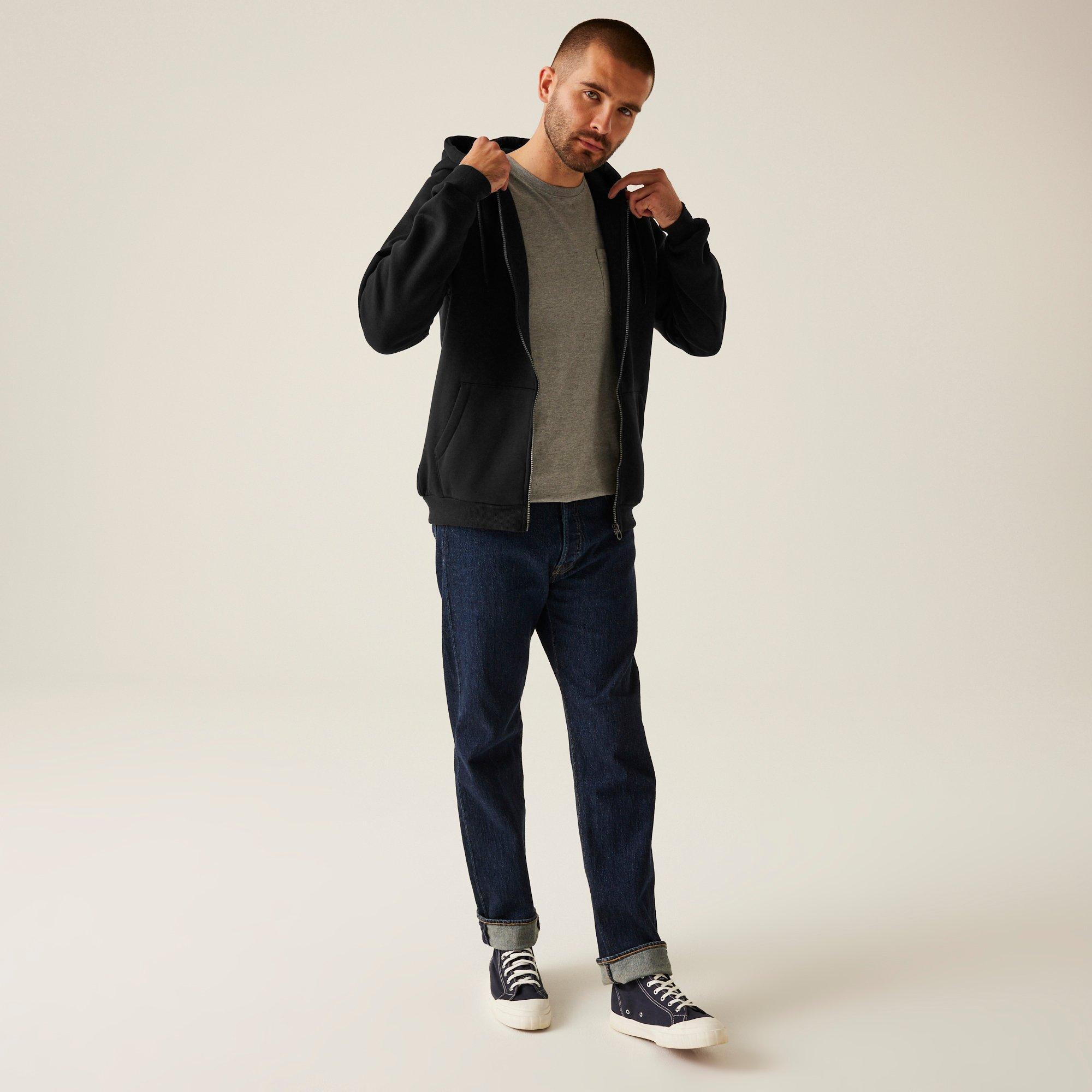 Black - Regatta - Mens Pro FZ Hoodie - 3