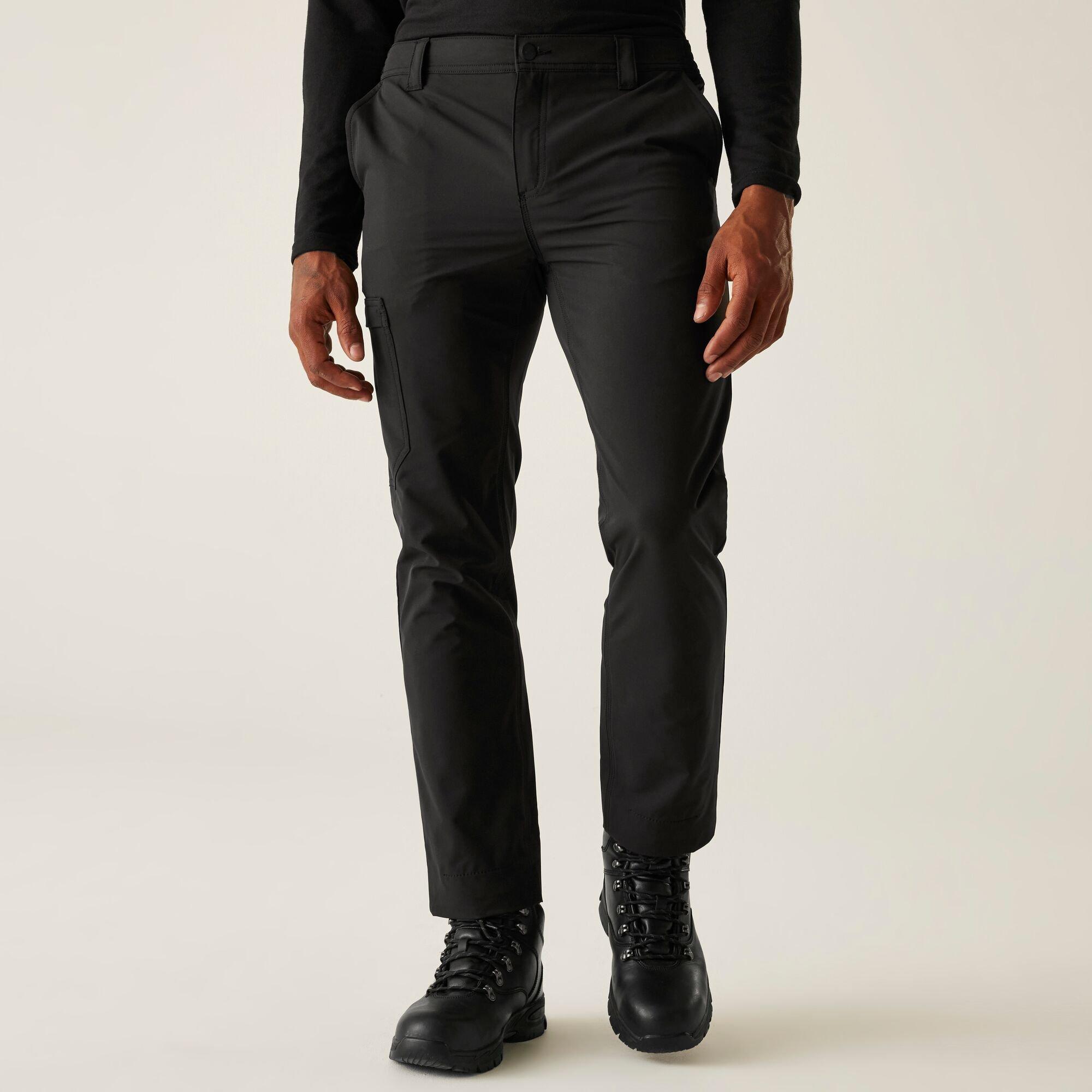 Regatta Men's Pro Action Stretch Trousers - Black - 38 R