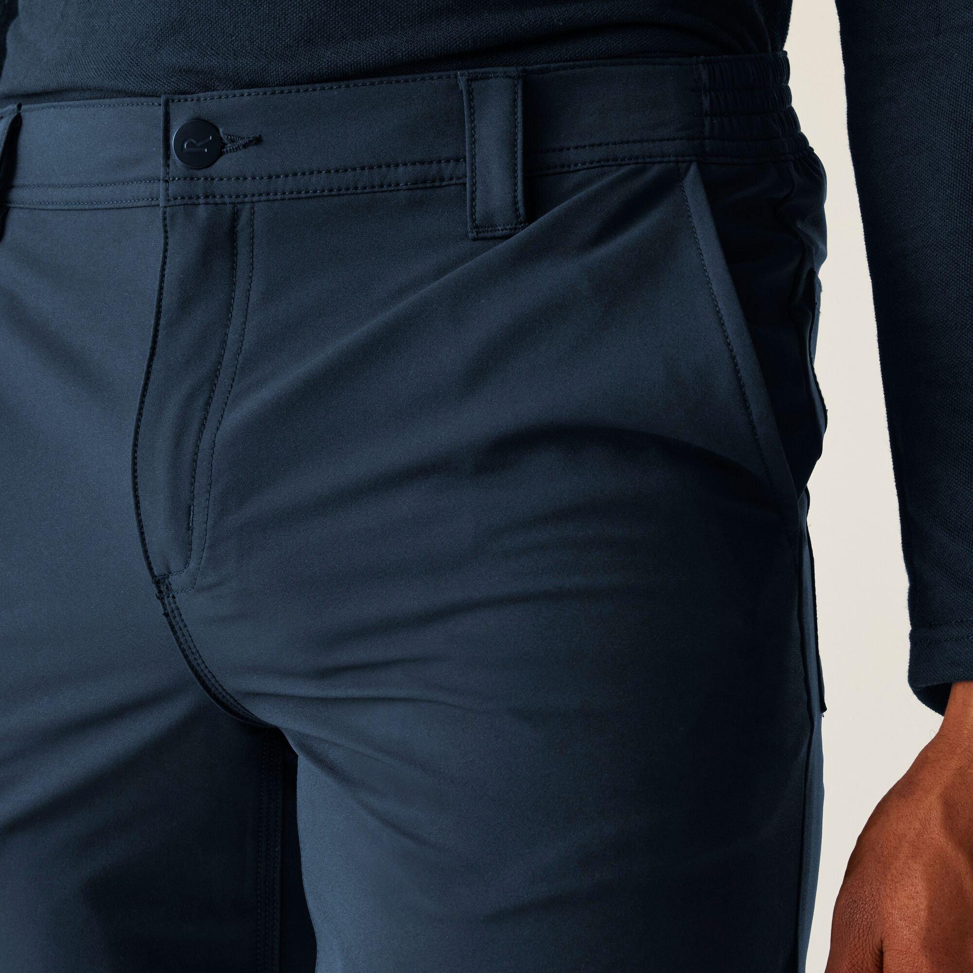 Navy - Regatta - Mens Pro Action Stretch Trousers - 5