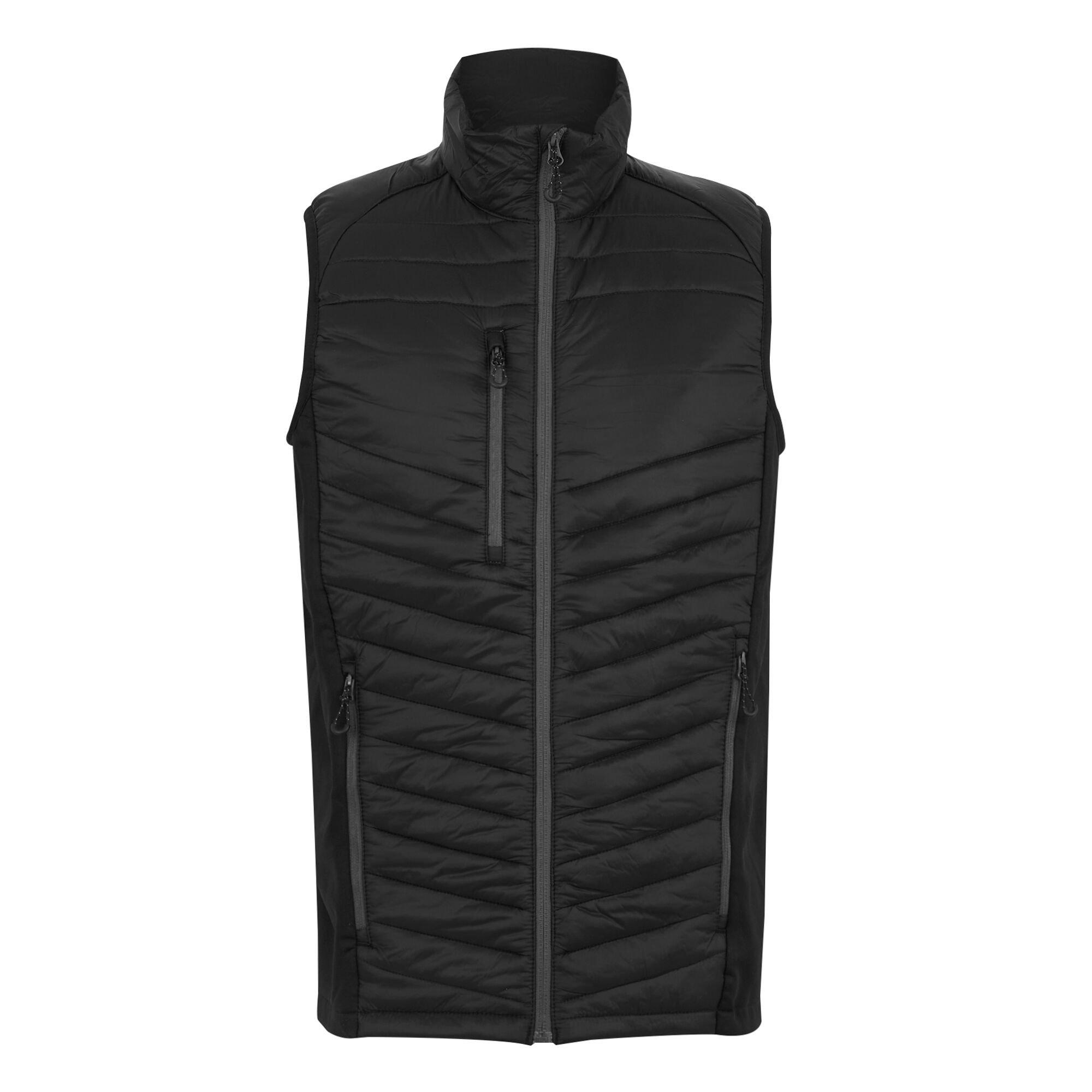 Regatta Men's Navigate Hybrid Bodywarmer - Black Seal Grey - M