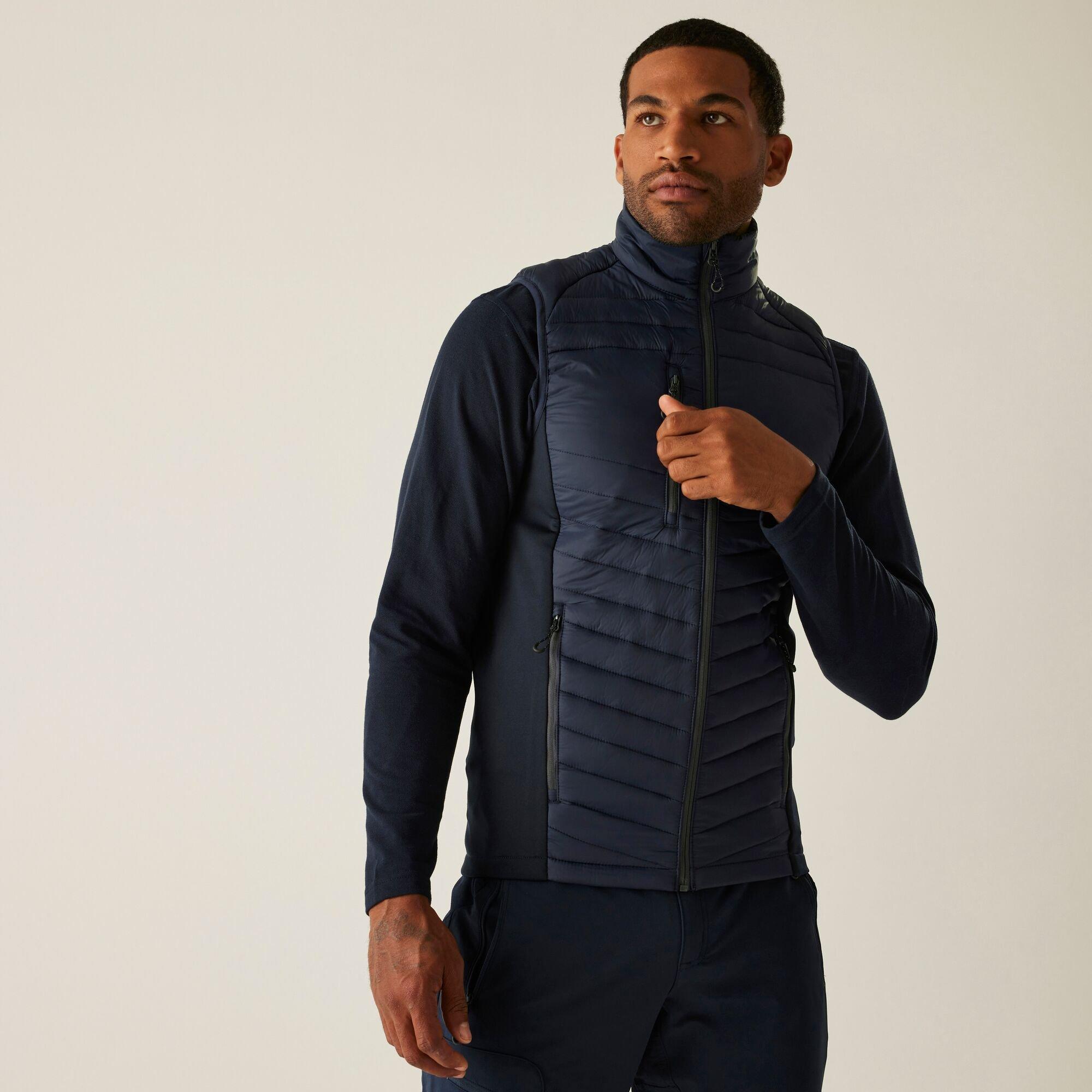 Regatta Men's Navigate Hybrid Bodywarmer - Navy Seal Grey - XS
