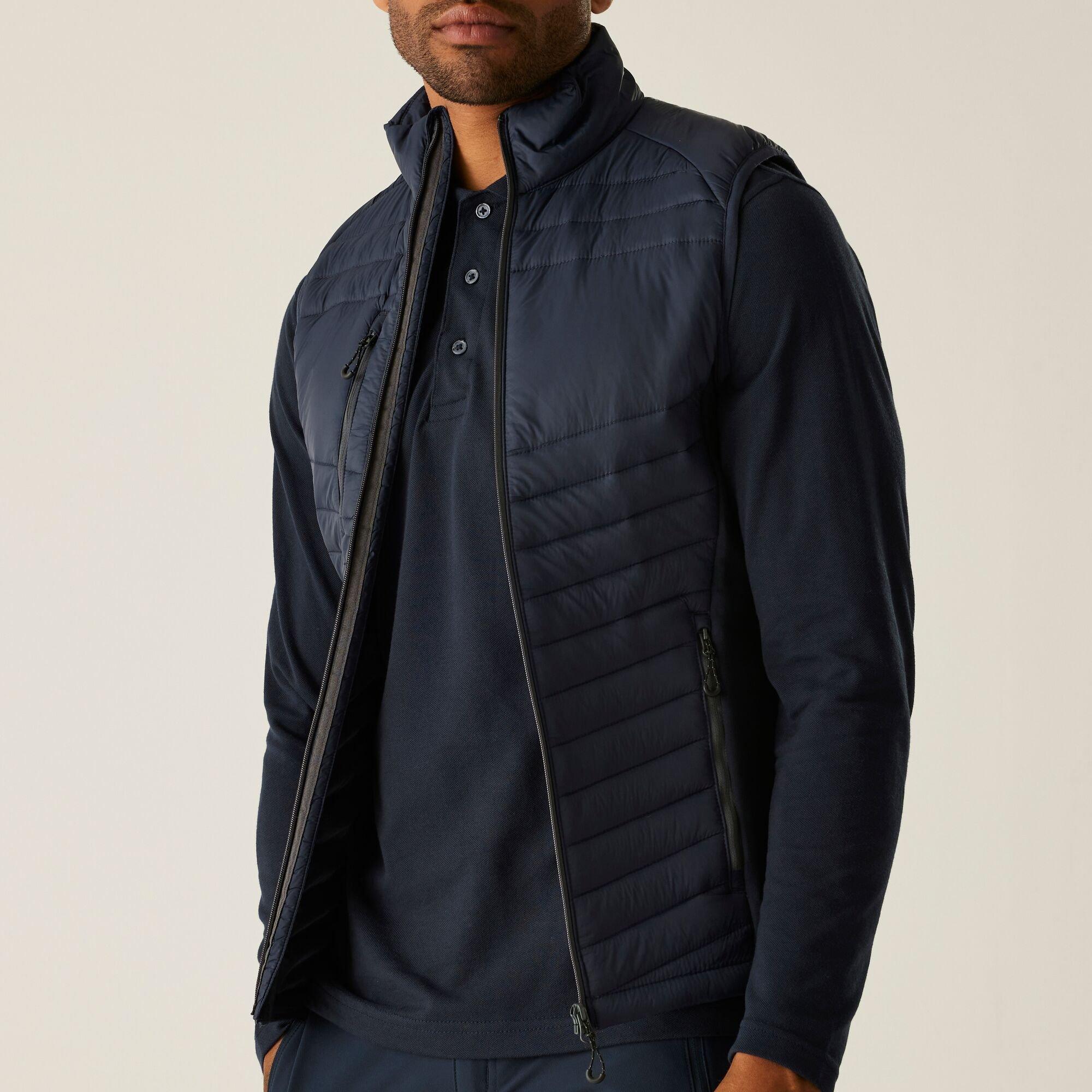 Navy Seal Grey - Regatta - Mens Navigate Hybrid Bodywarmer - 4