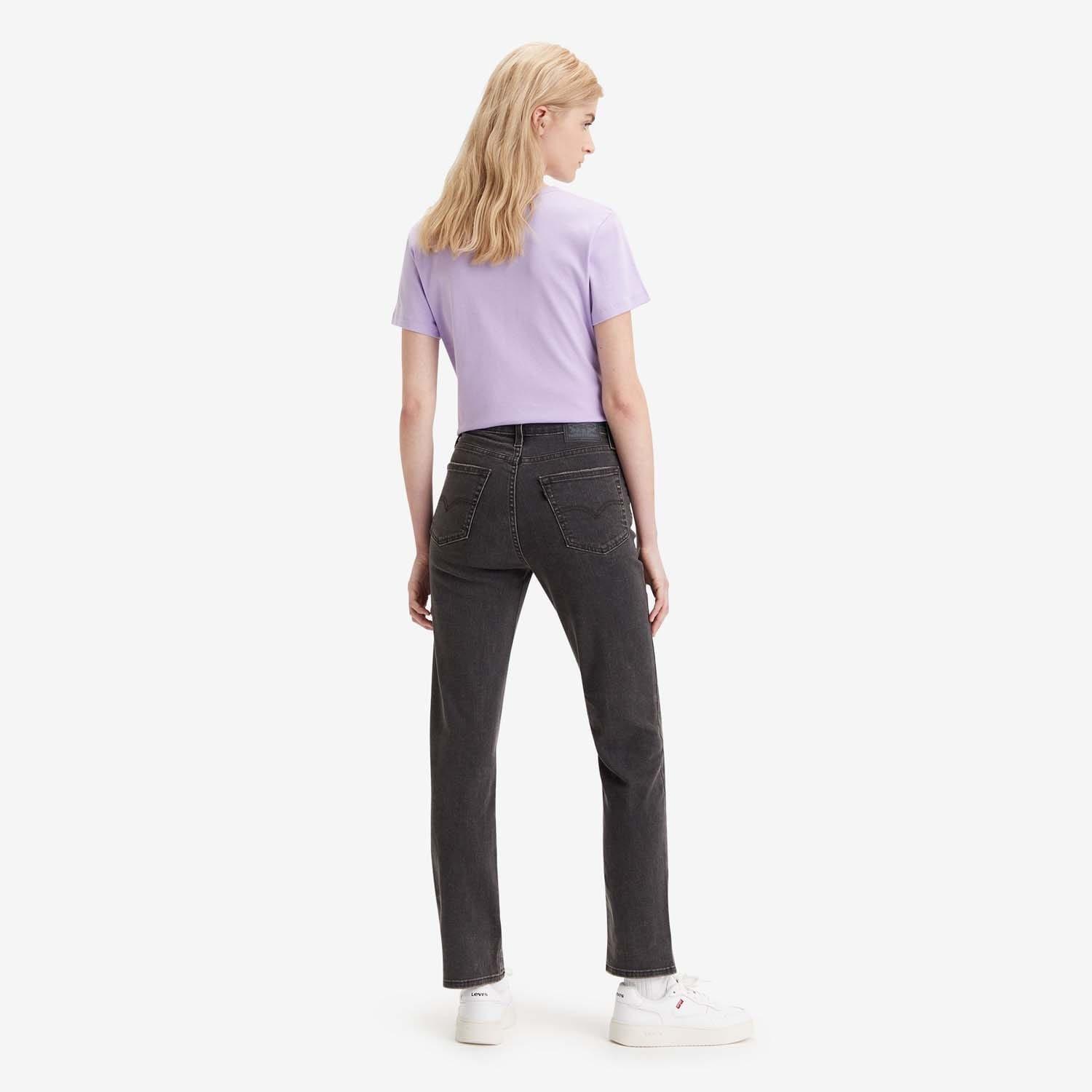 Black - Levis - 724 High Rise Straight Out Of Mind Jeans - 2