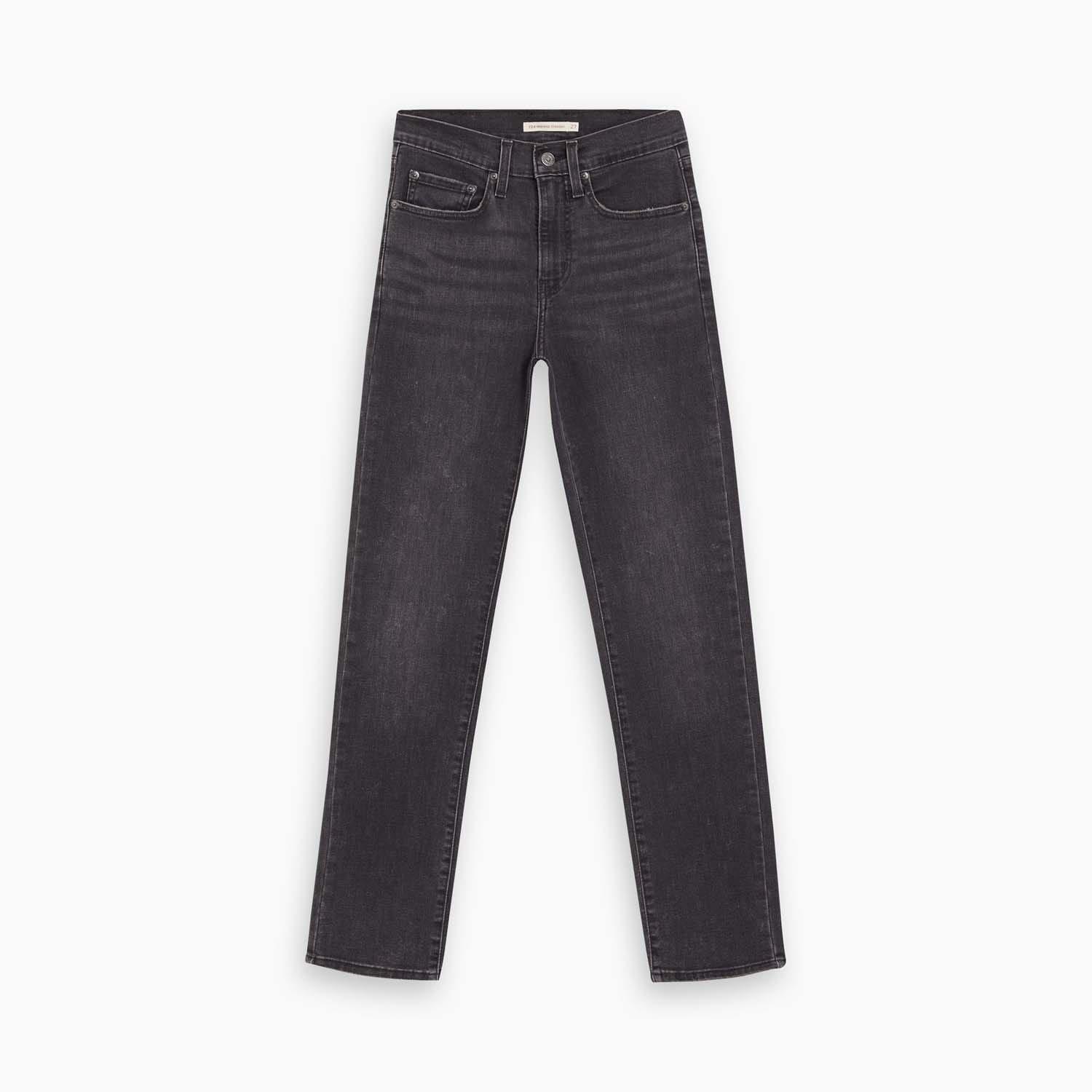 Black - Levis - 724 High Rise Straight Out Of Mind Jeans - 4